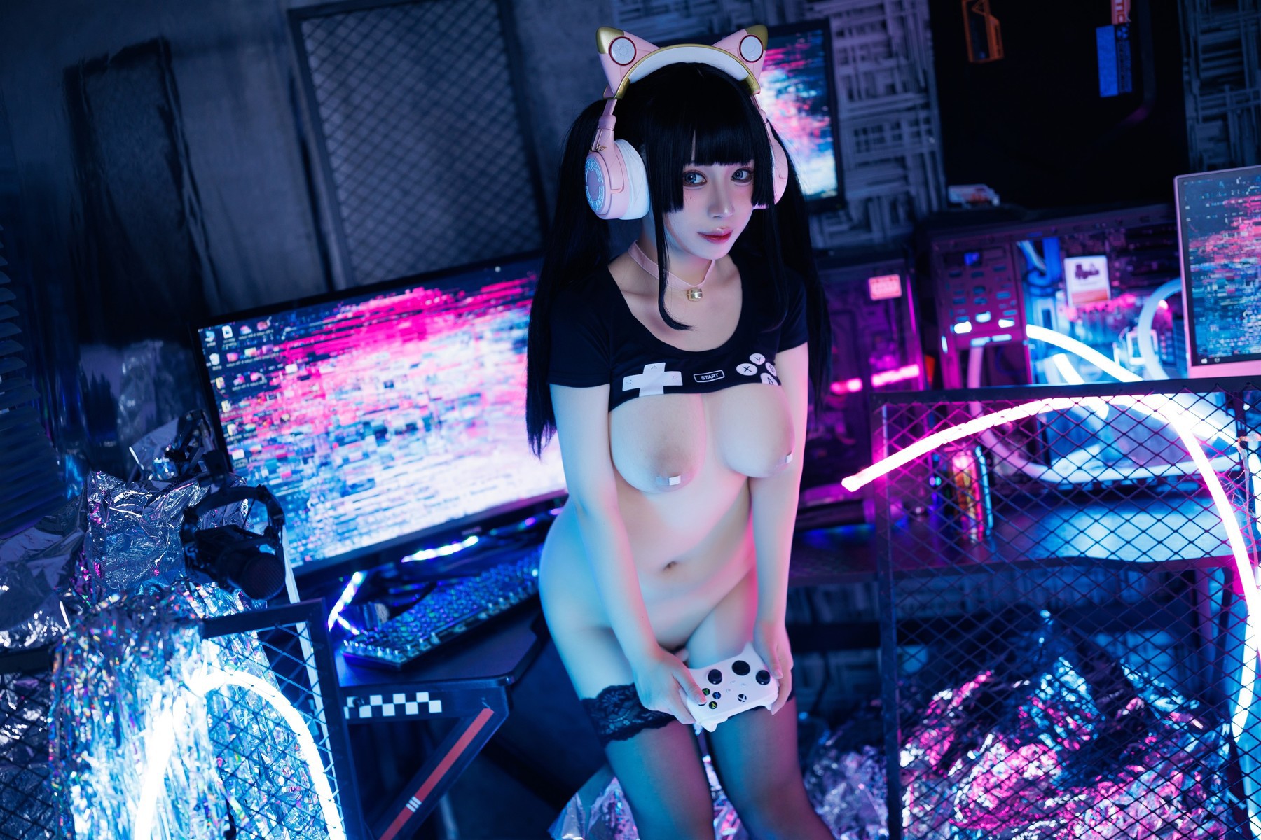 Cosplay 胡桃猫Kurumineko 电竞甜心 Set.02 53