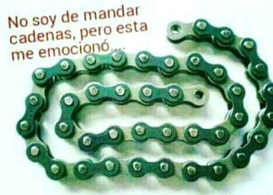 Esta cadena me emocionó