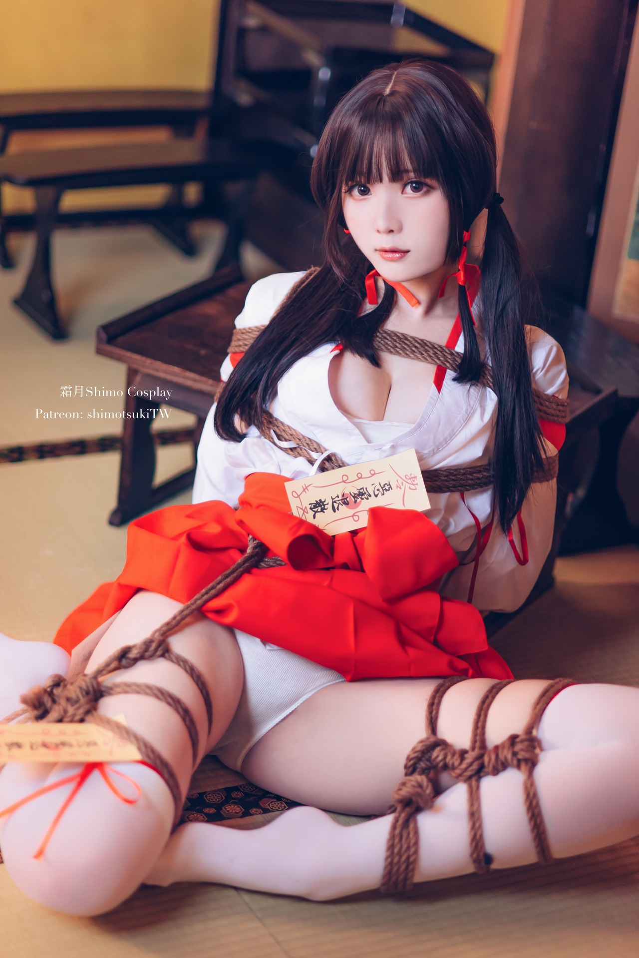 [霜月shimo] 巫女捆绑 Miko Bundle 22