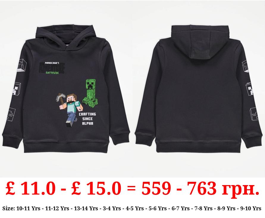 Minecraft Charcole Character Hoodie