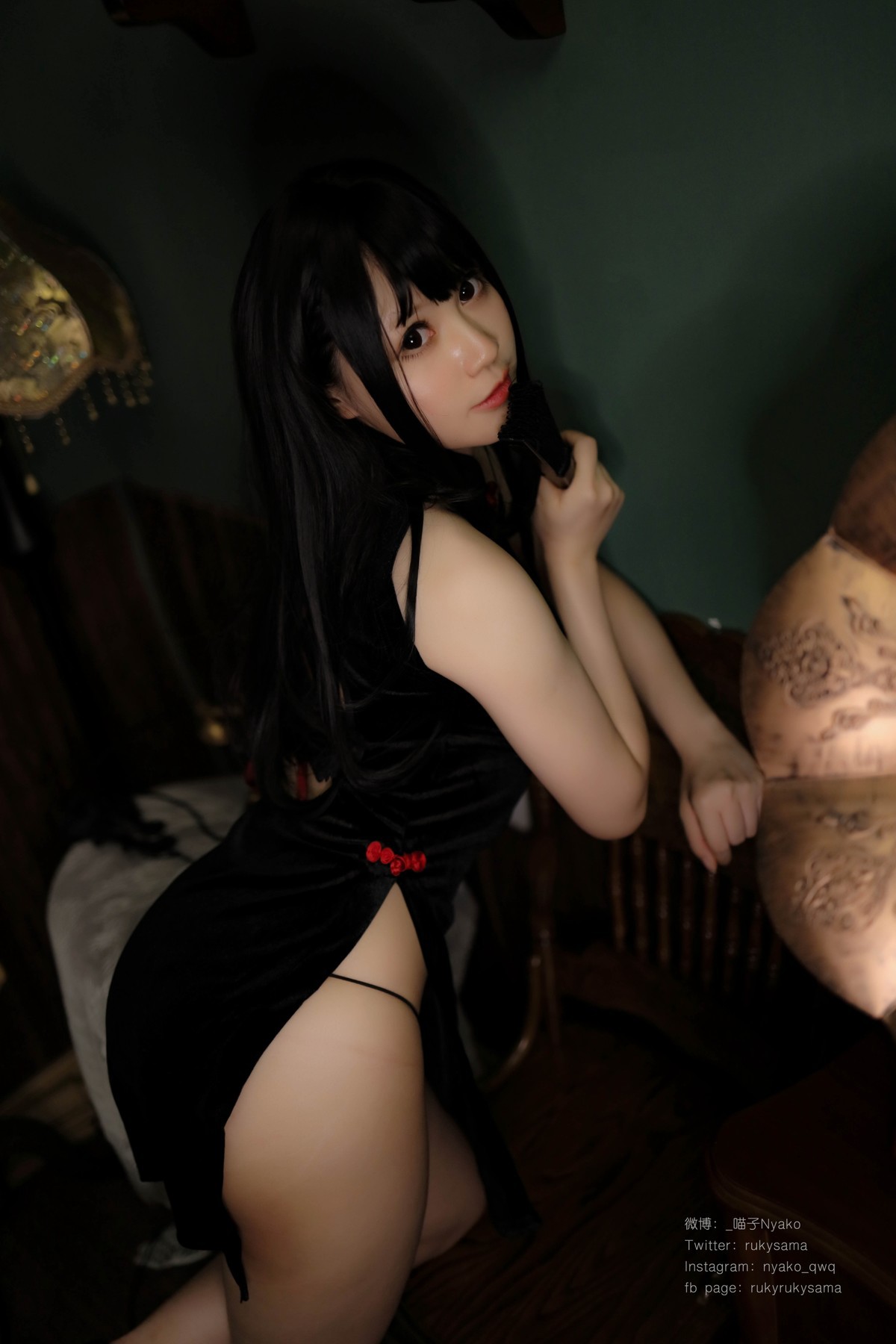 Cosplay Nyako喵子 チャイナドレス Vol.02 14