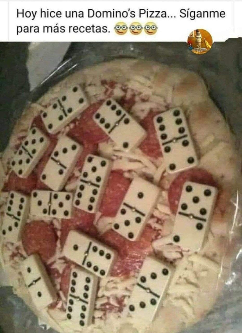 Pizza casera de Domino’s
