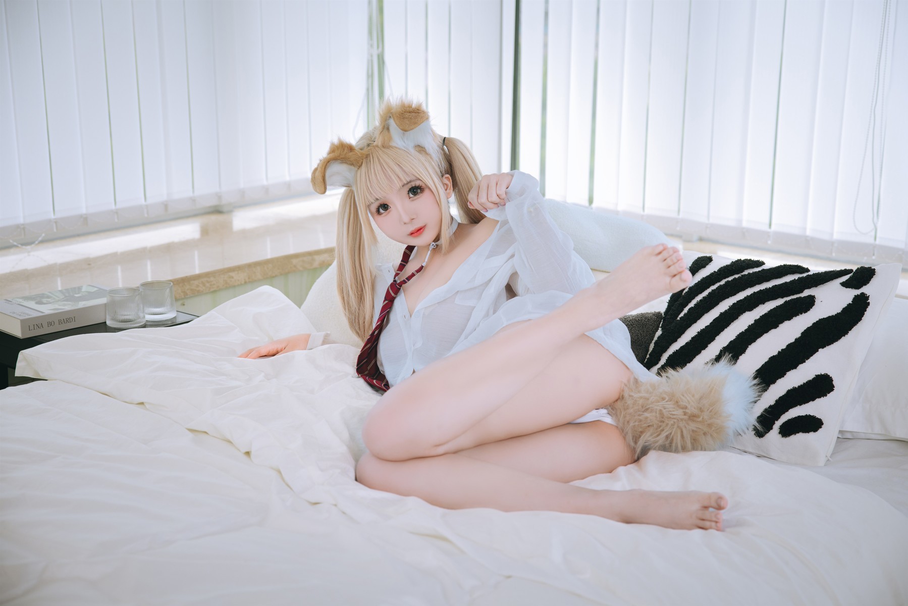 Cosplay 日奈娇 衬衫小狗 Set.01 18