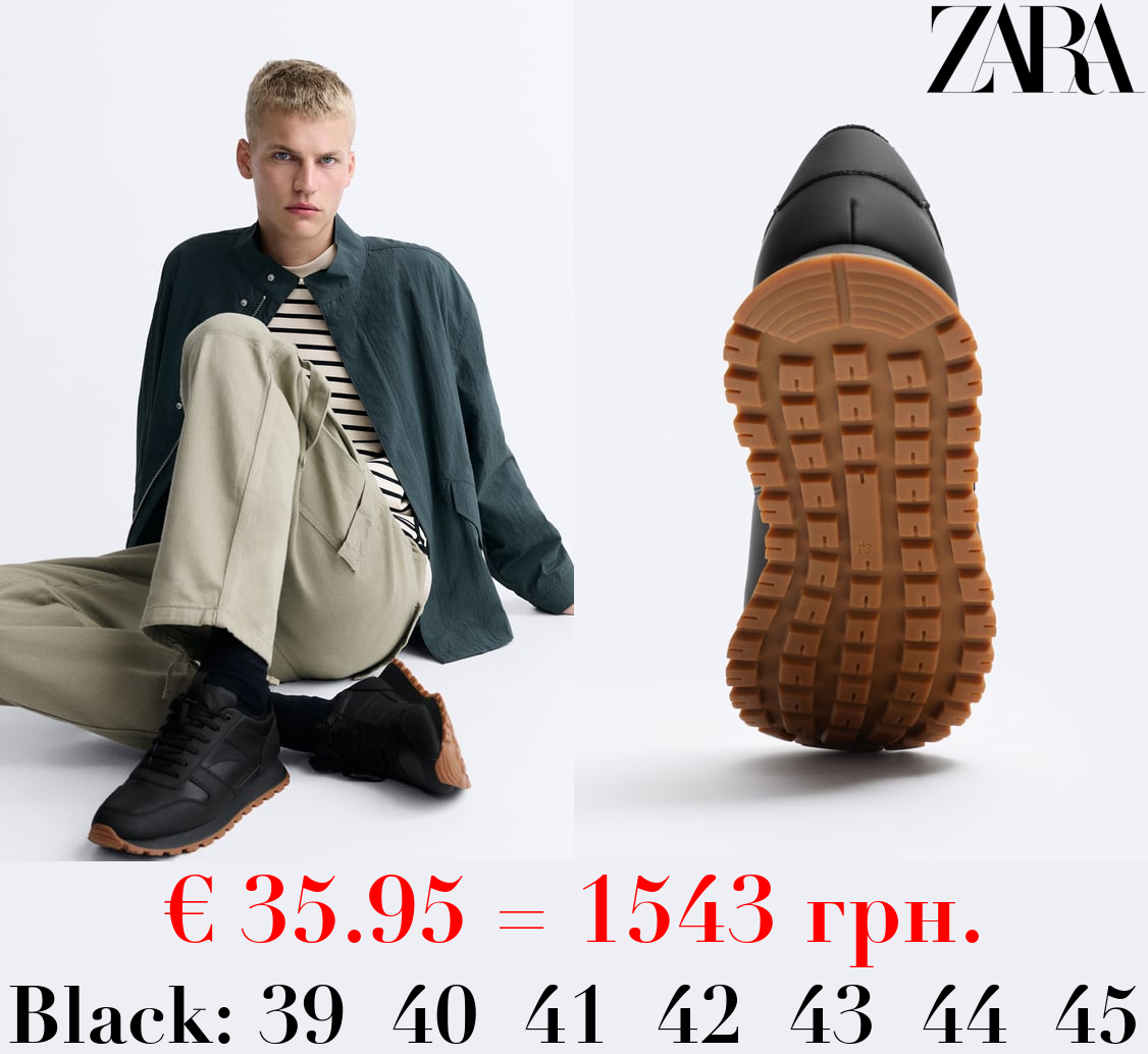 CONTRAST RUNNING SNEAKERS