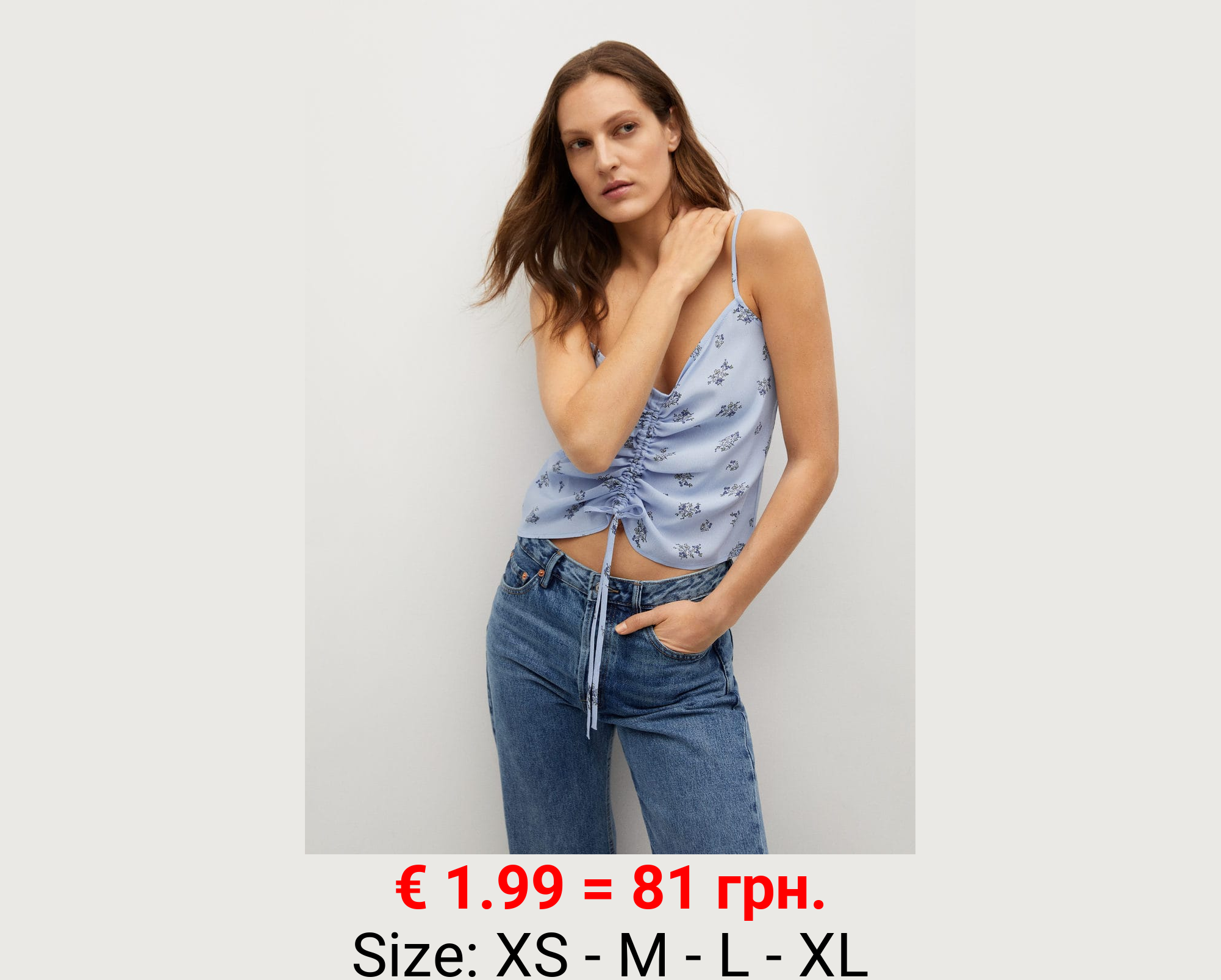 Top estampado floral