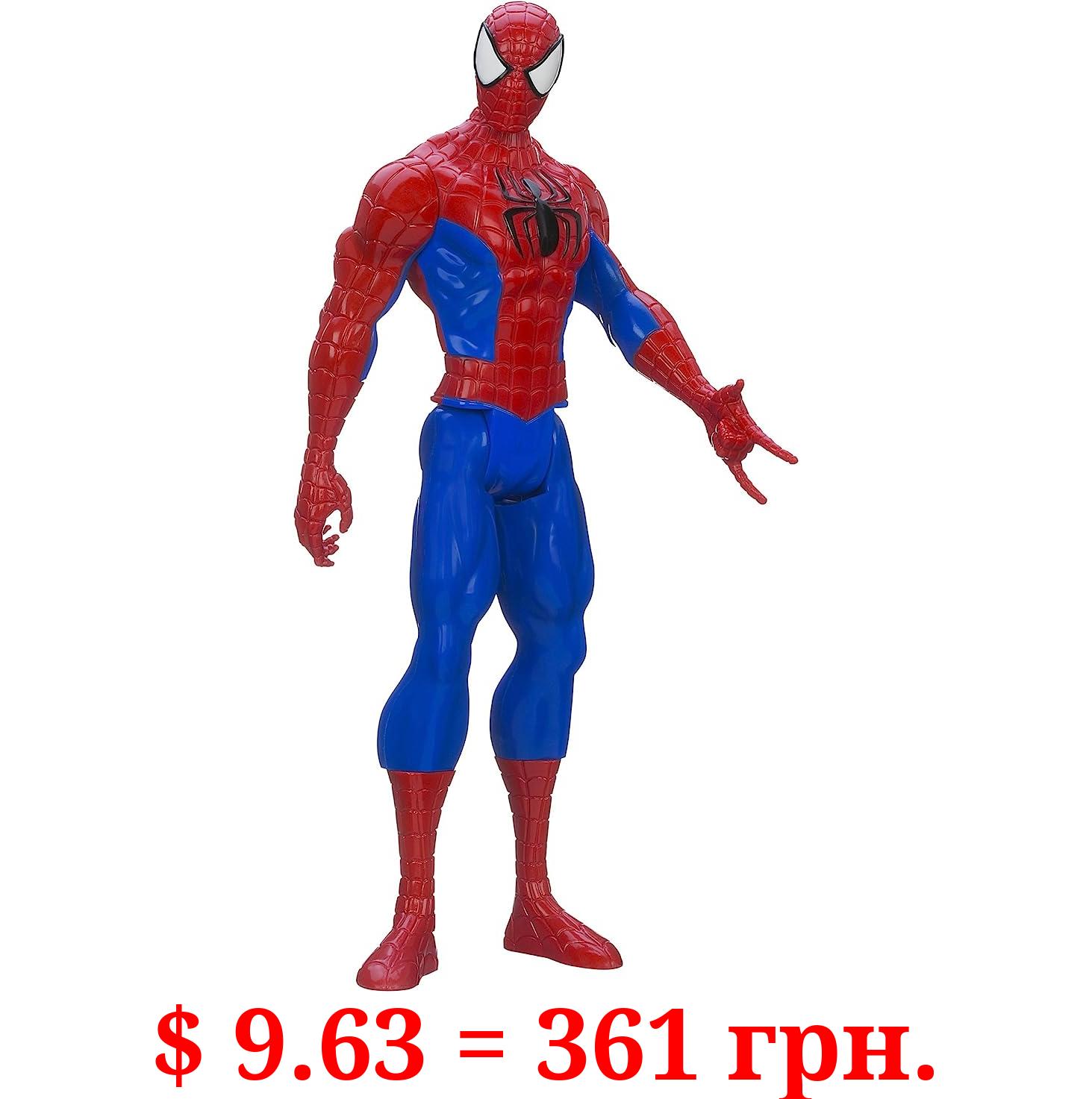 Hasbro Marvel Ultimate Spider-man Titan Hero Series Spider-man Figure, 12-Inch