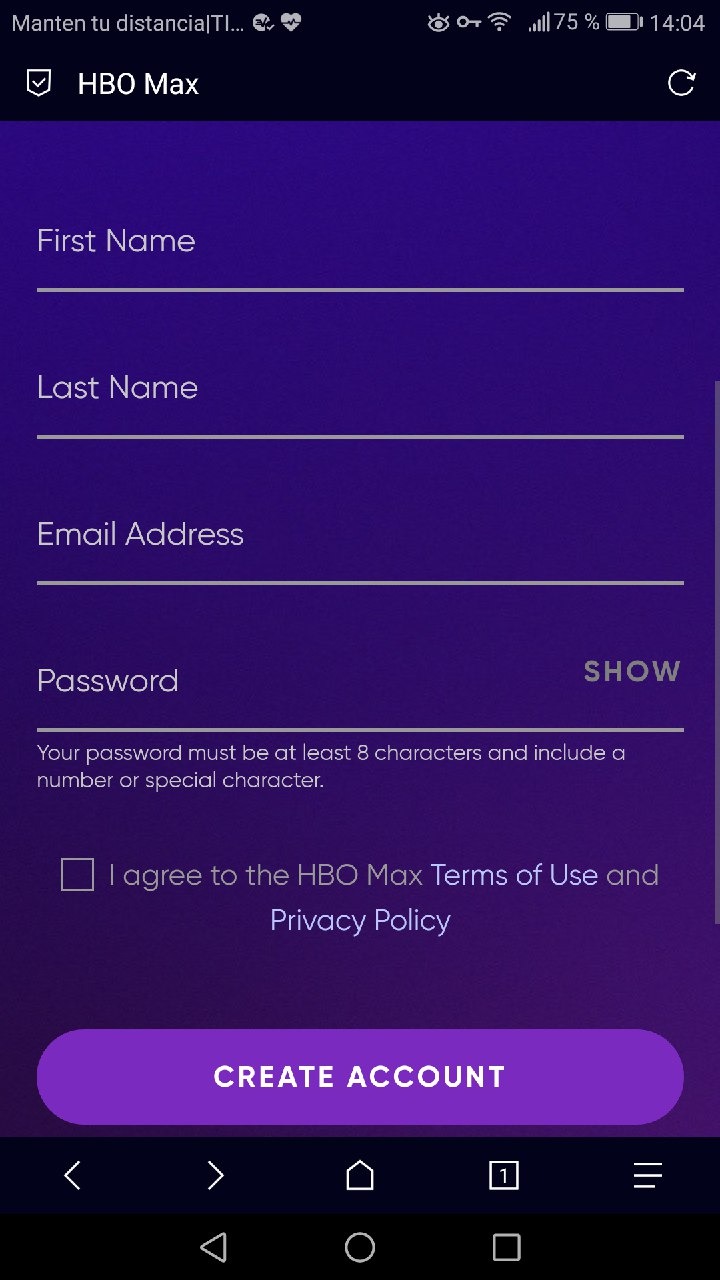 HBO MAX Telegraph
