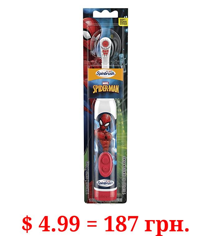 Arm & Hammer Kid’s Spinbrush Spiderman Powered Toothbrush, 1 count