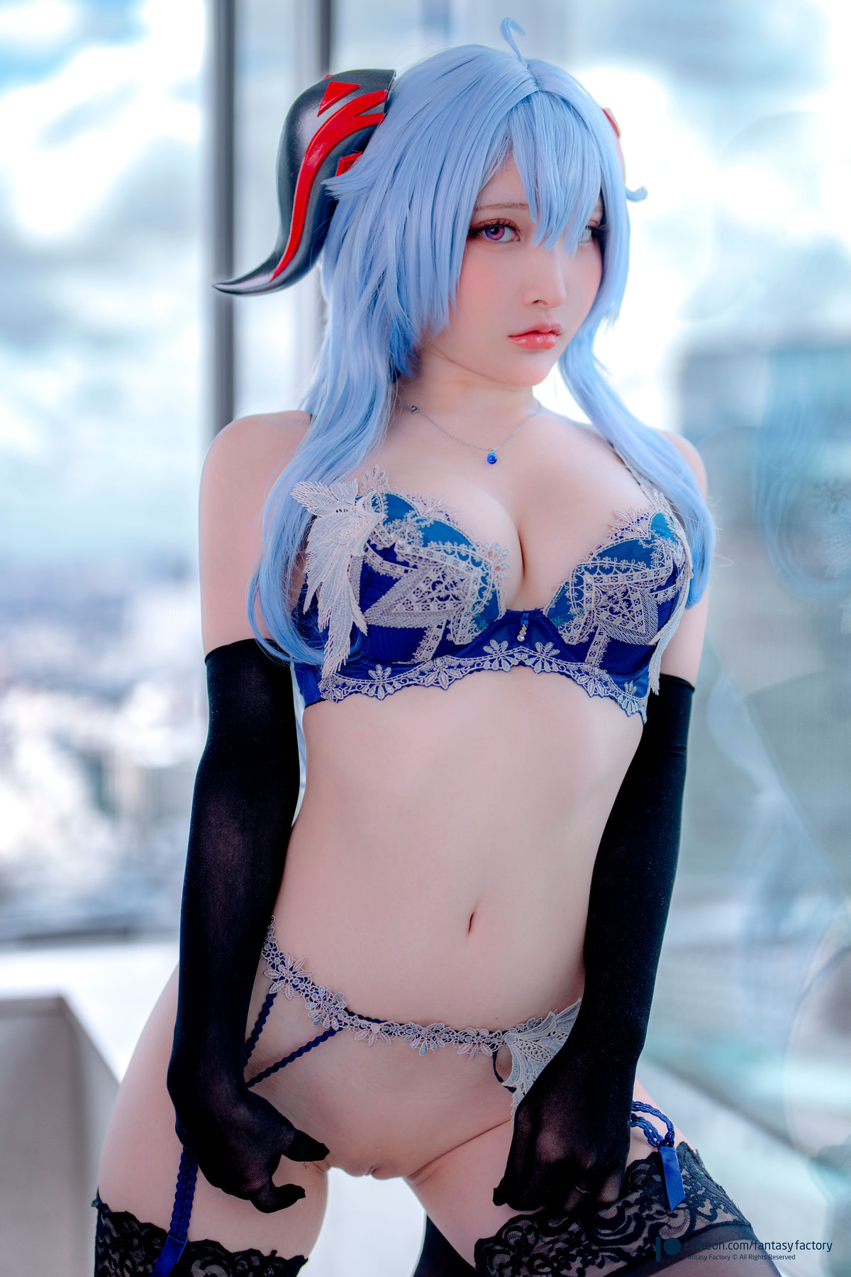 Fantasy Factory 小丁 甘雨内衣 Ganyu Lingerie 34