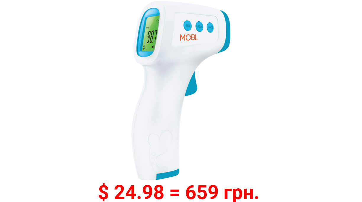 MOBI Non-Contact Forehead Thermometer with Fever Indicators and Object Mode - Fever Thermometer, Cold & Flu Thermometer