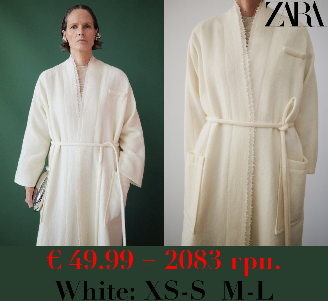 ZW COLLECTION MANTECO WOOL COAT