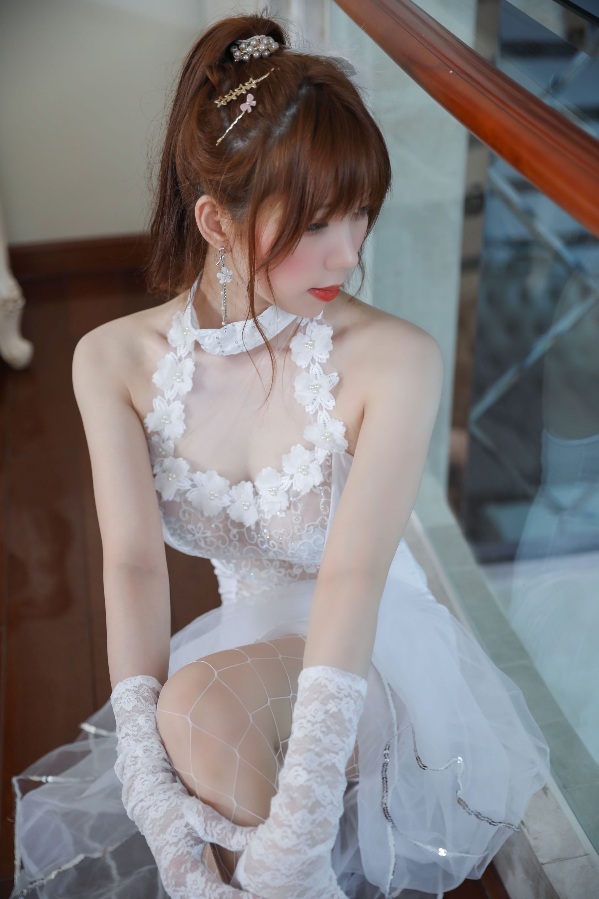 鹿野希 - 白礼服 [130P-208MB] 88