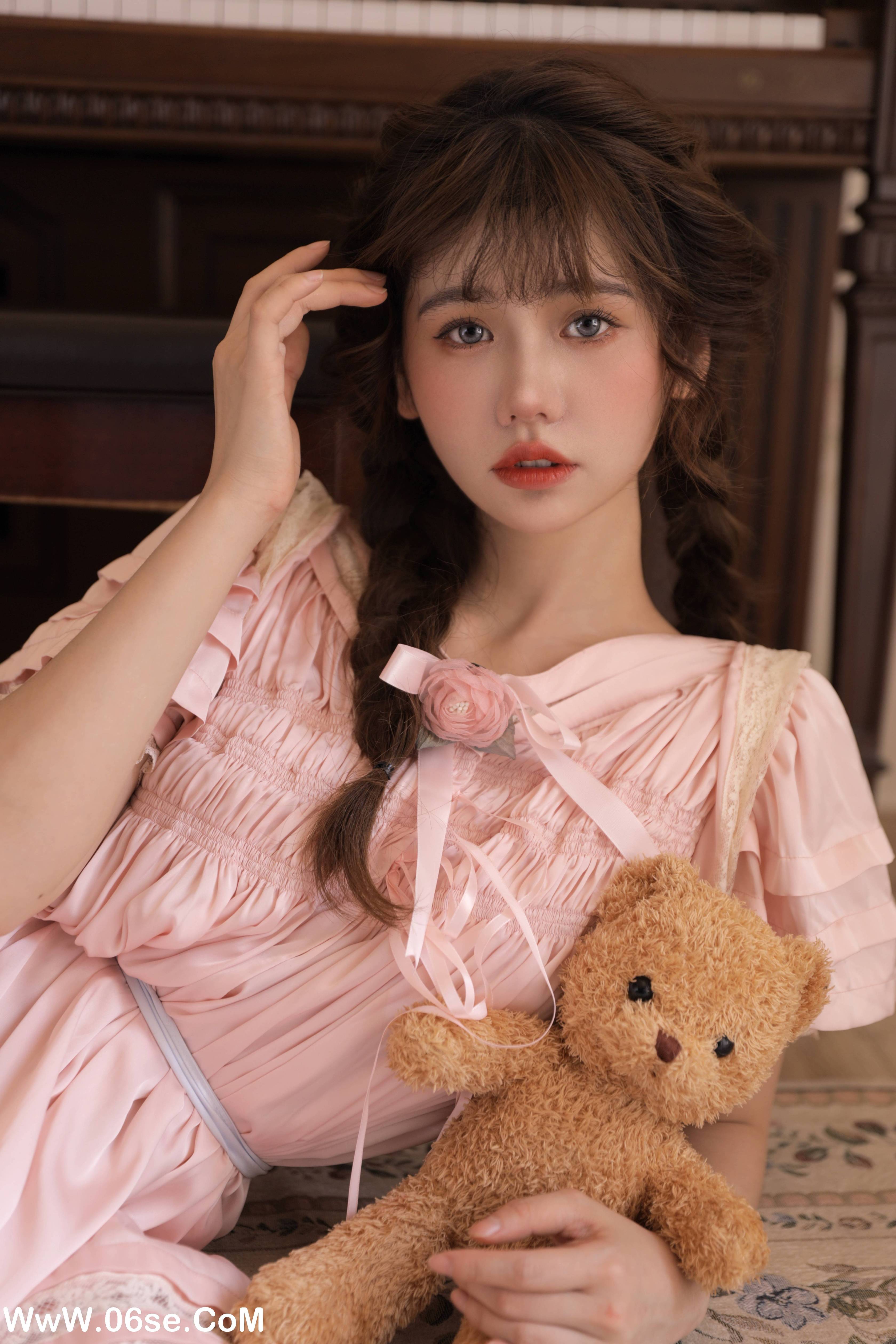 图片[11]-[YITUYU艺图语]2022.11.01 粉色连衣裙 林木婷子[26+1P／232MB]-六色网