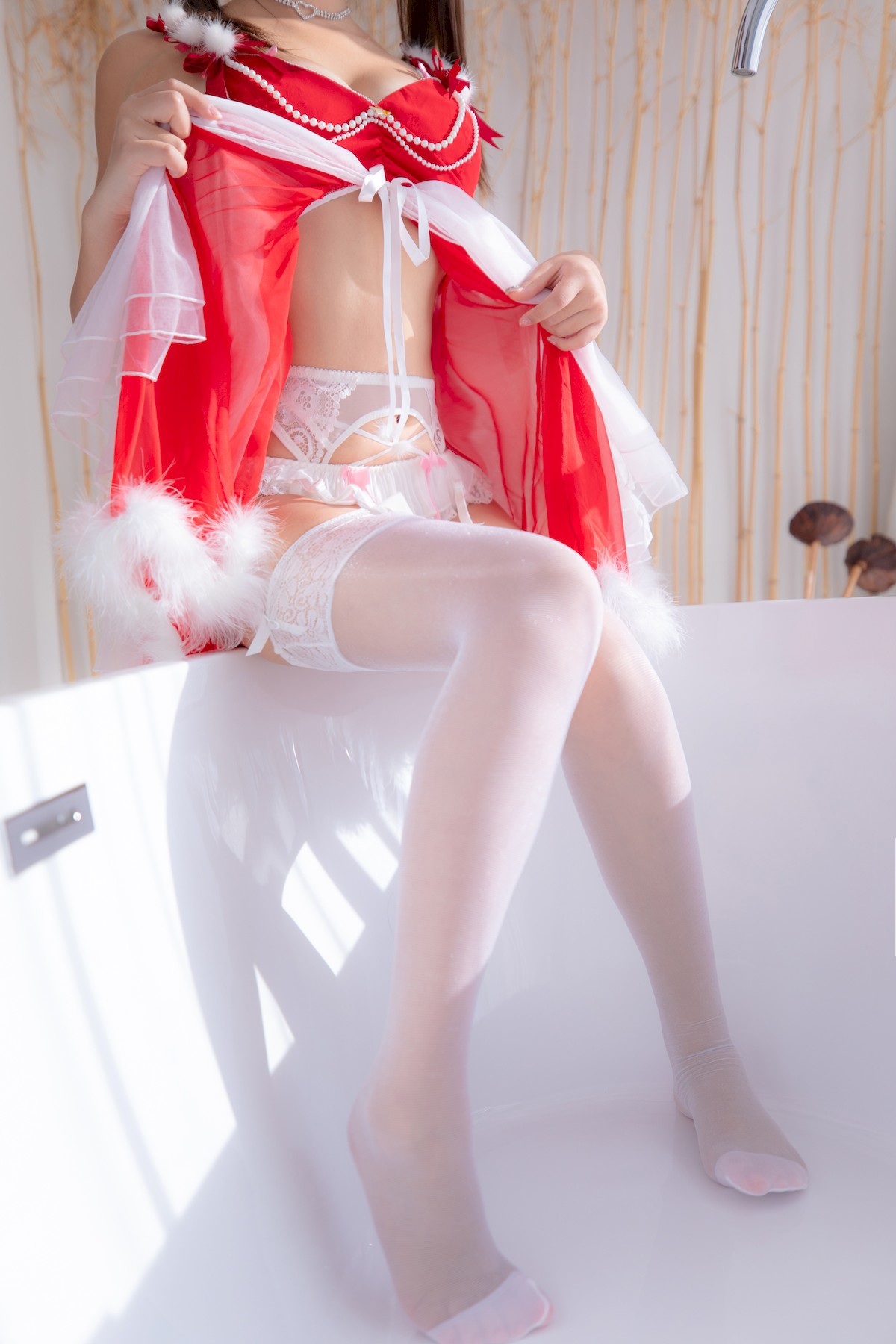 神楽坂真冬 Cosplay 天使への願い 61