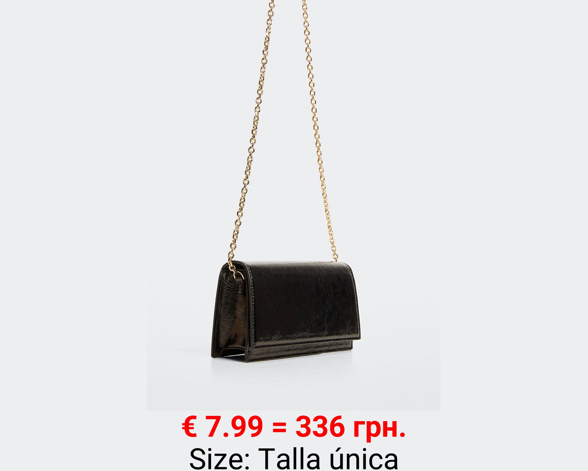 Bolso solapa cadena