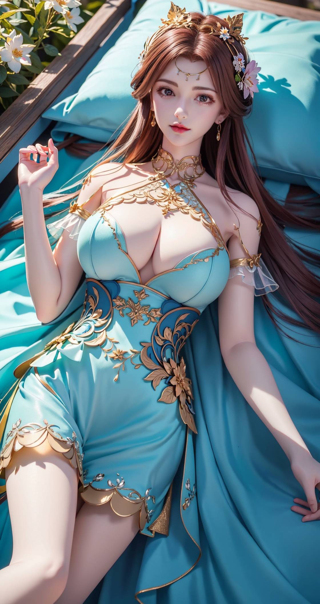 图片[9]-百炼成神-苏灵韵 绿色长裙0401-六色网