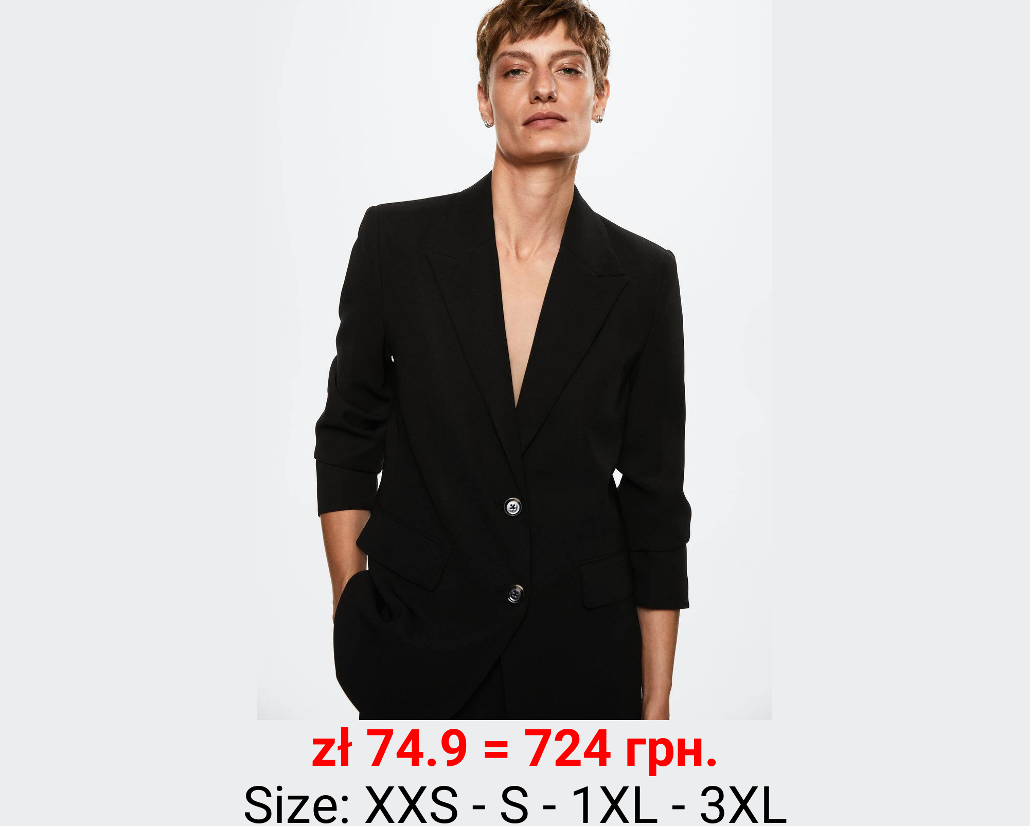 Americana traje botones