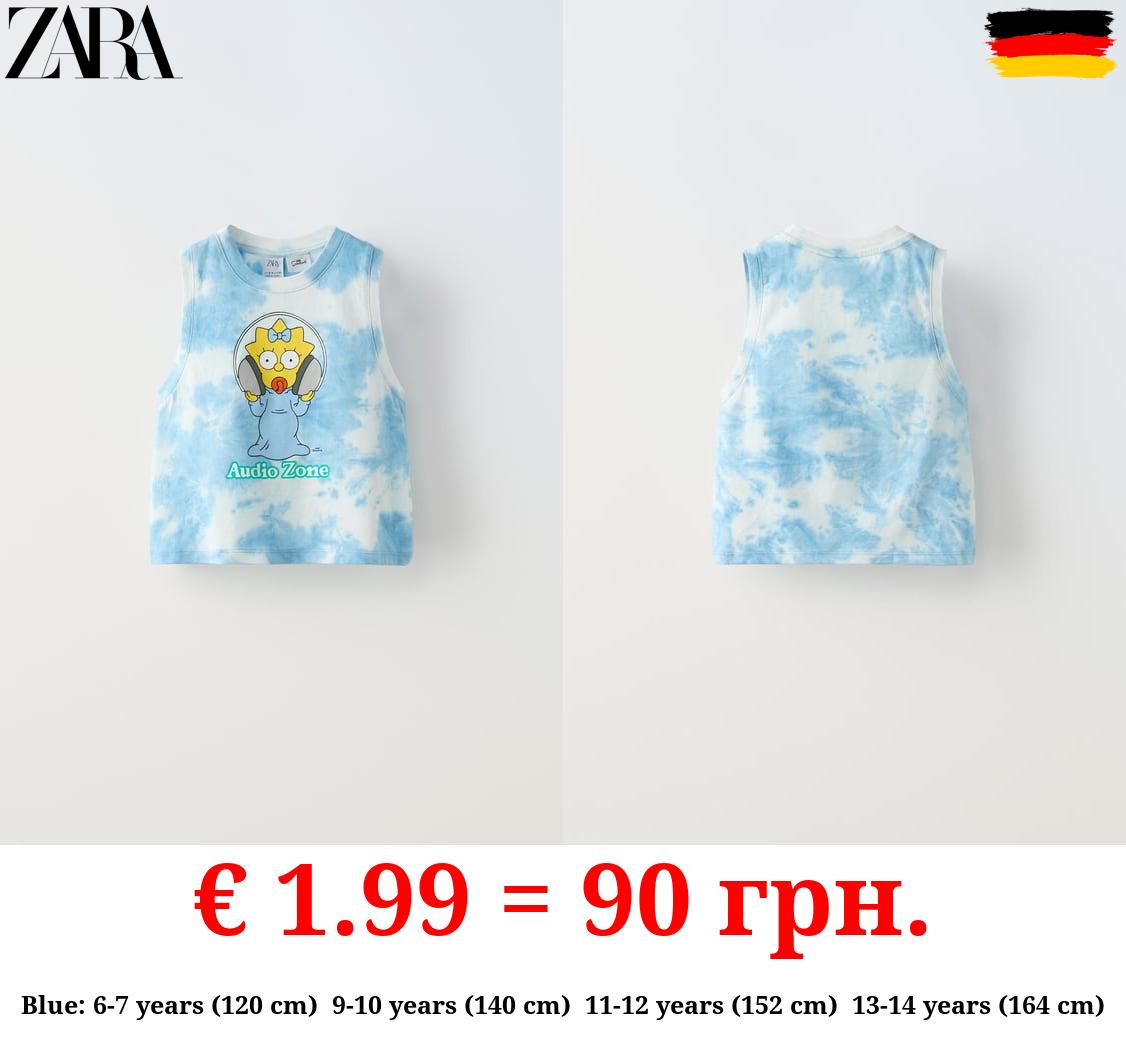MAGGIE THE SIMPSONS ™ MATT GROENING TIE-DYE T-SHIRT