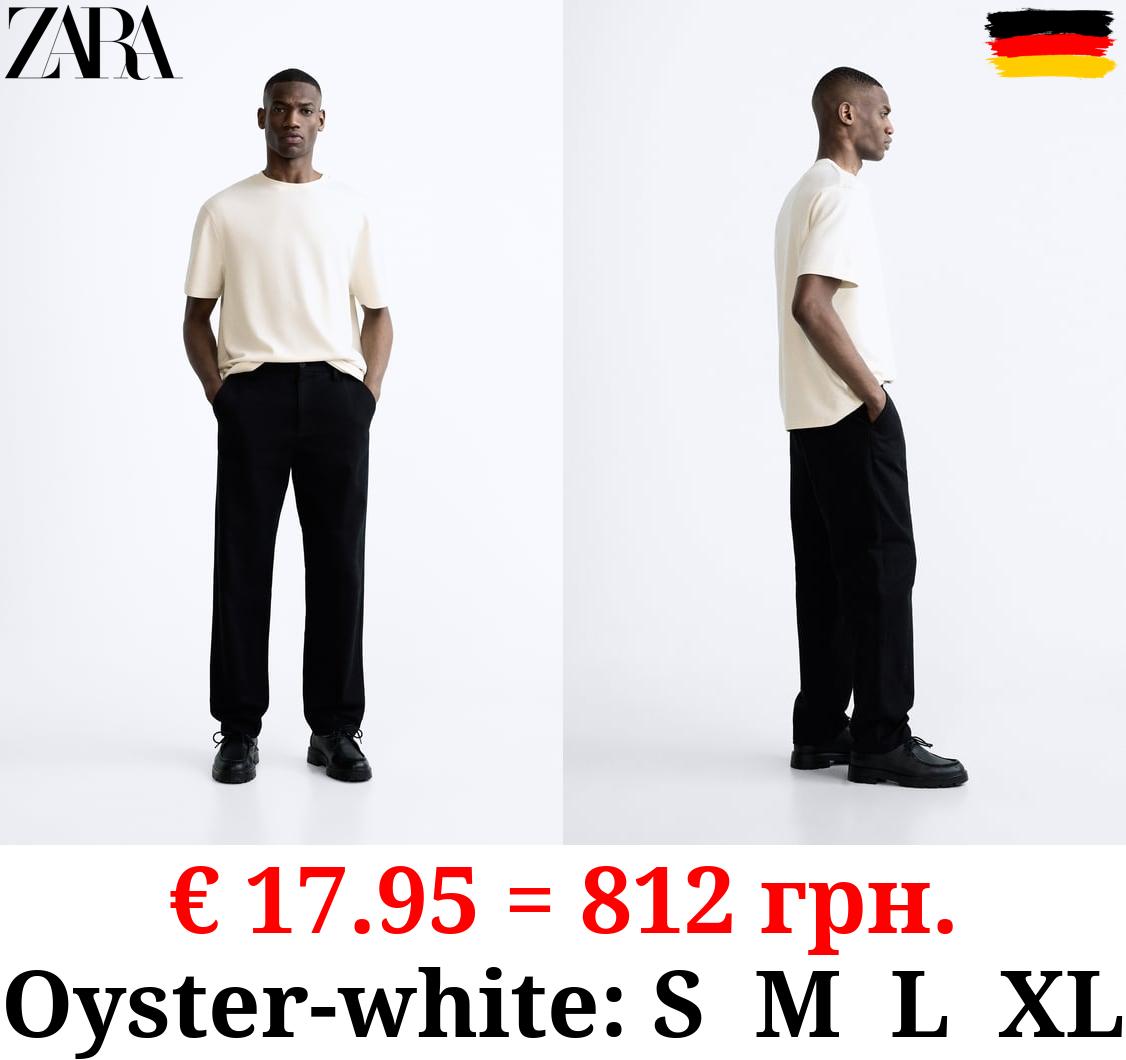 TEXTURED JACQUARD T-SHIRT