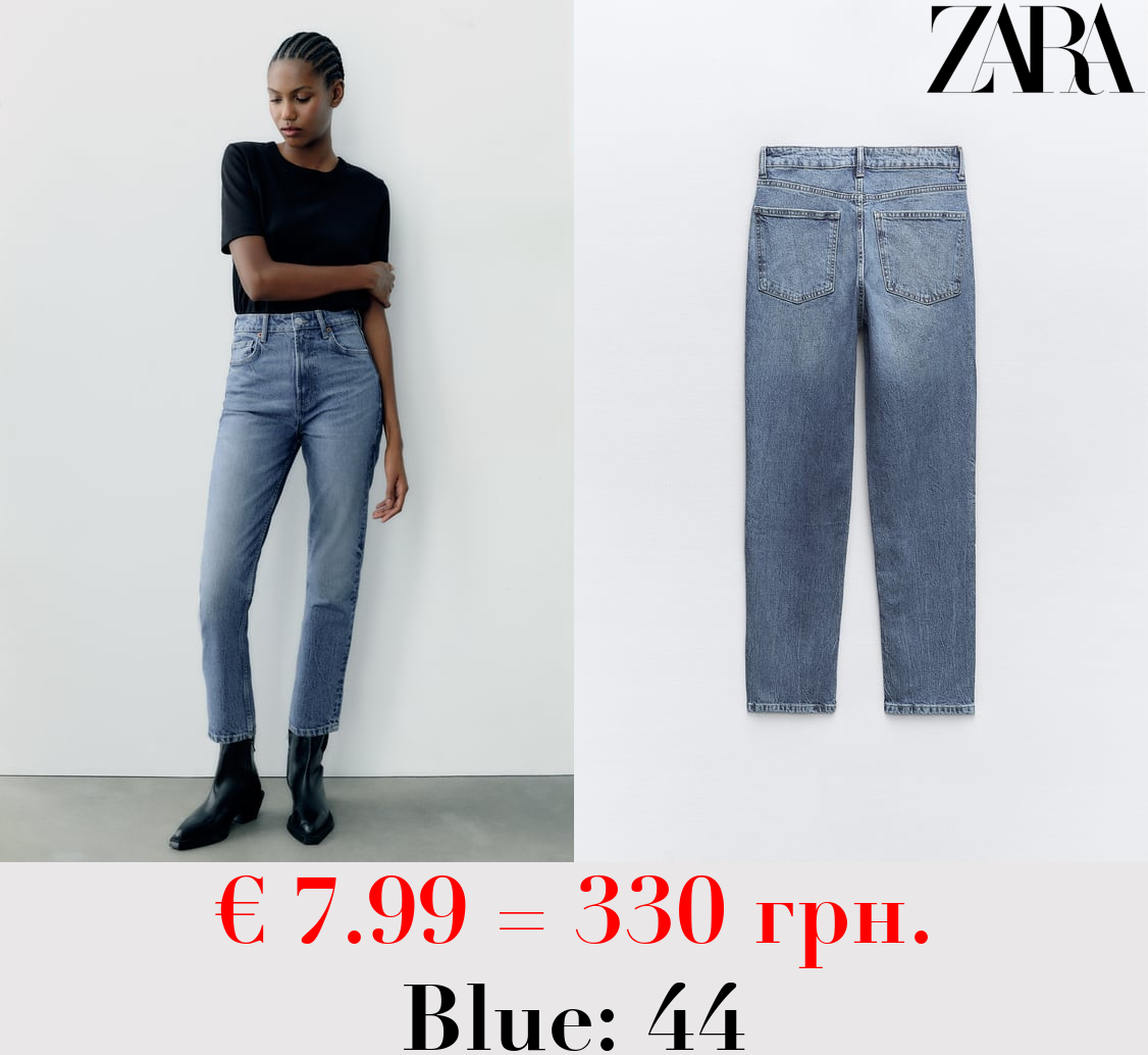 TRF MOM FIT HIGH-WAIST JEANS