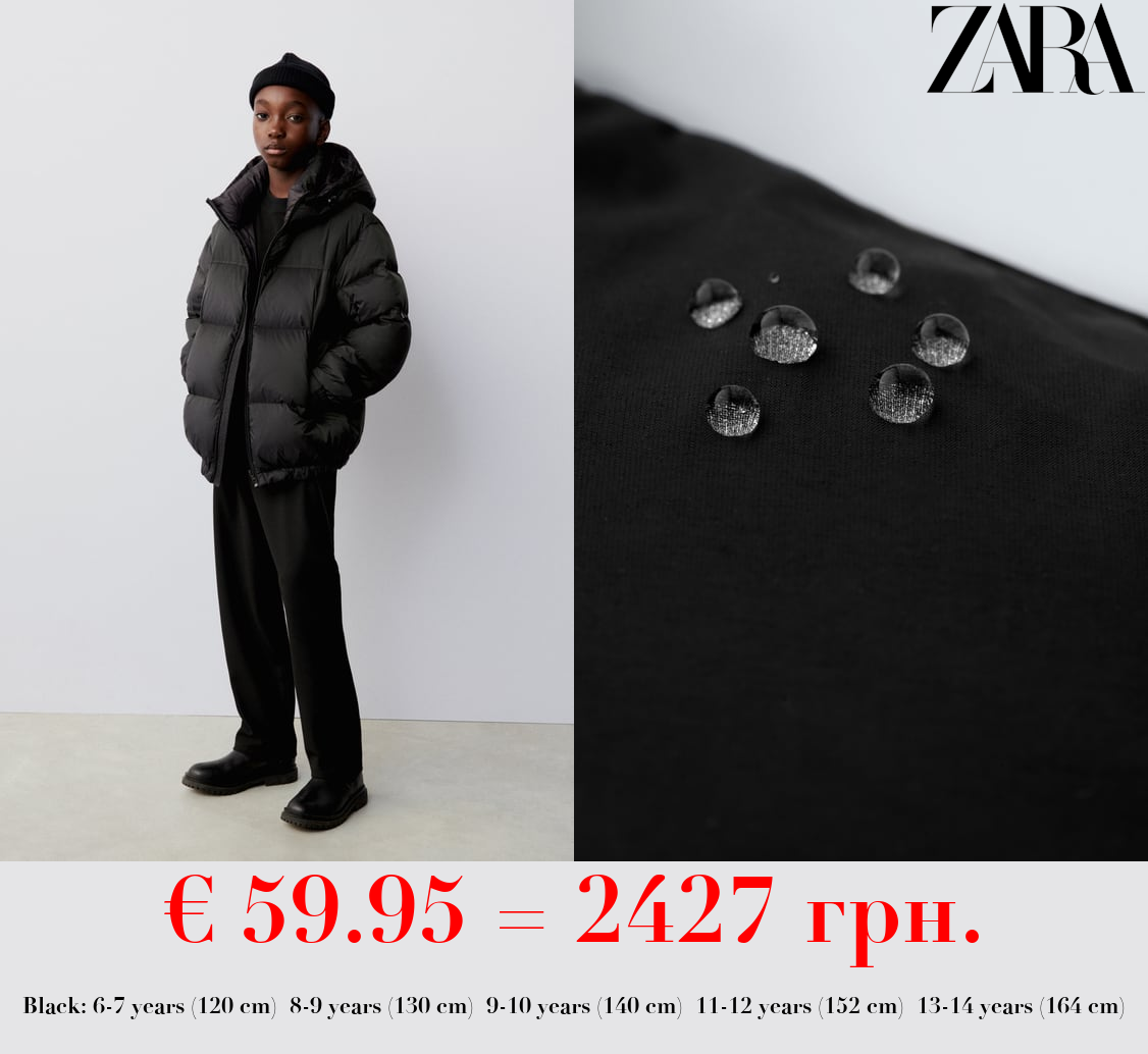 OVERSIZE FEATHER AND DOWN JACKET