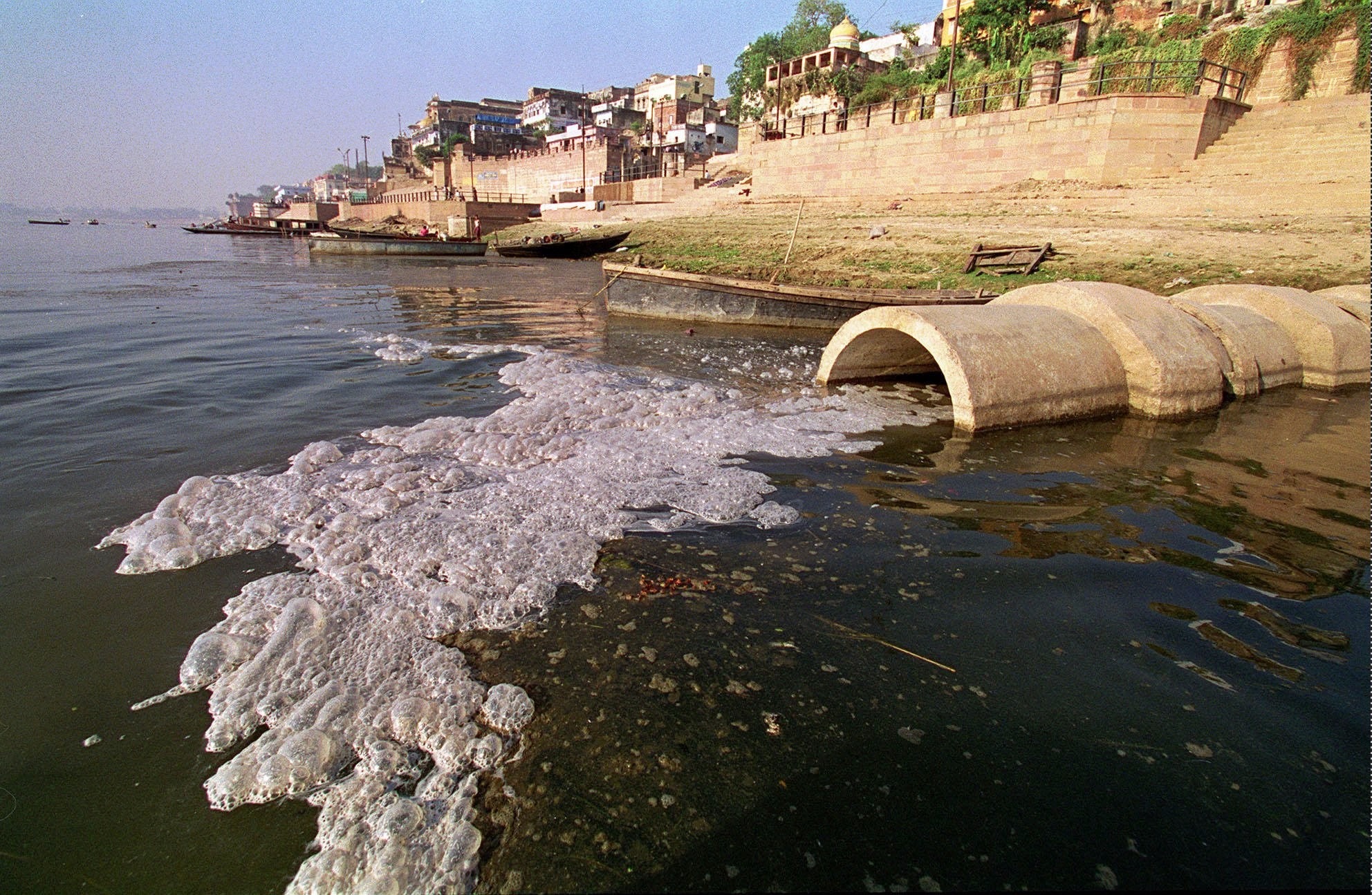 case study on water pollution in india