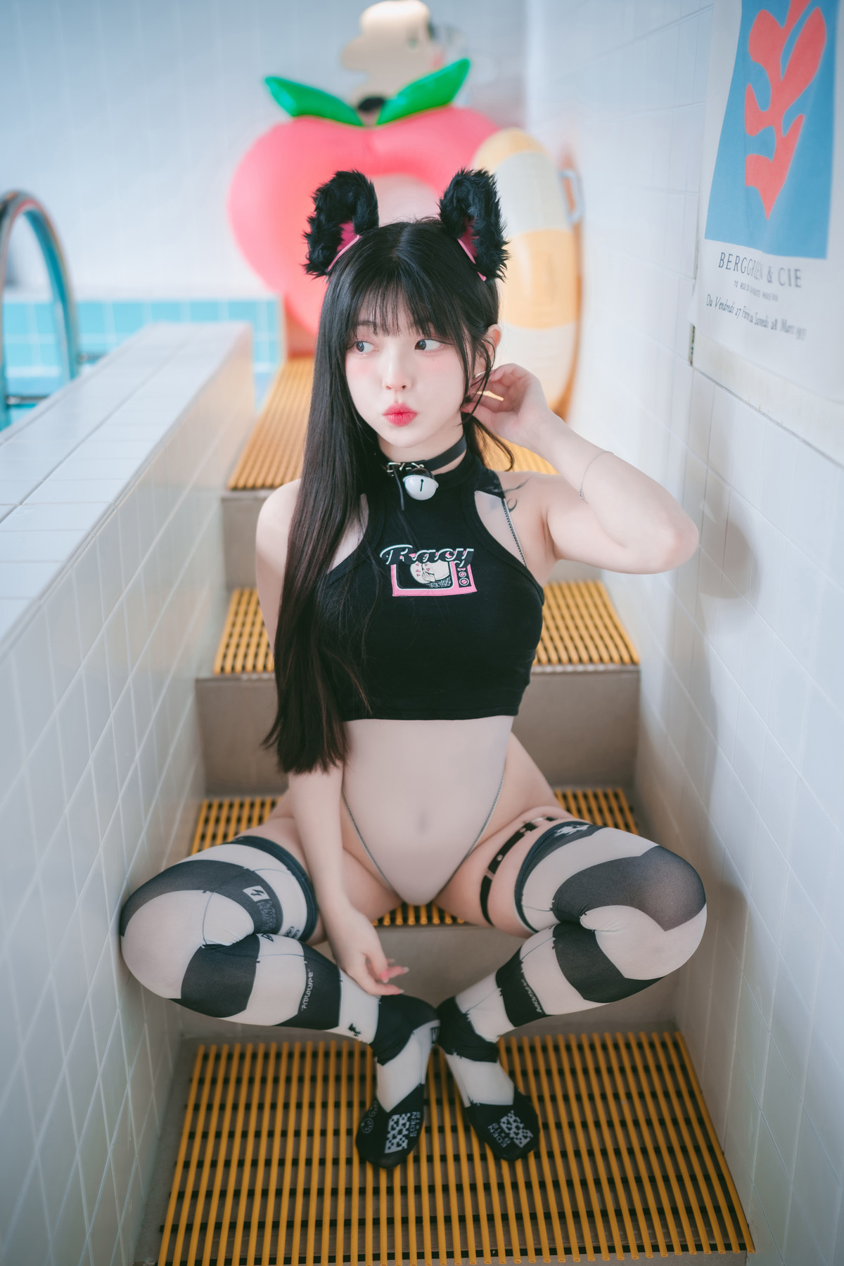 Yudi 유디, DJAWA “Pink Bunny & Black Cat” Set.03 4