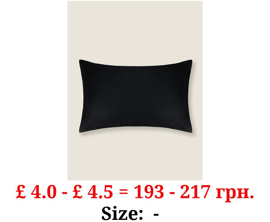 Black Luxuriously True Grip Soft 100% Cotton 300 Thread Count Pillowcase
