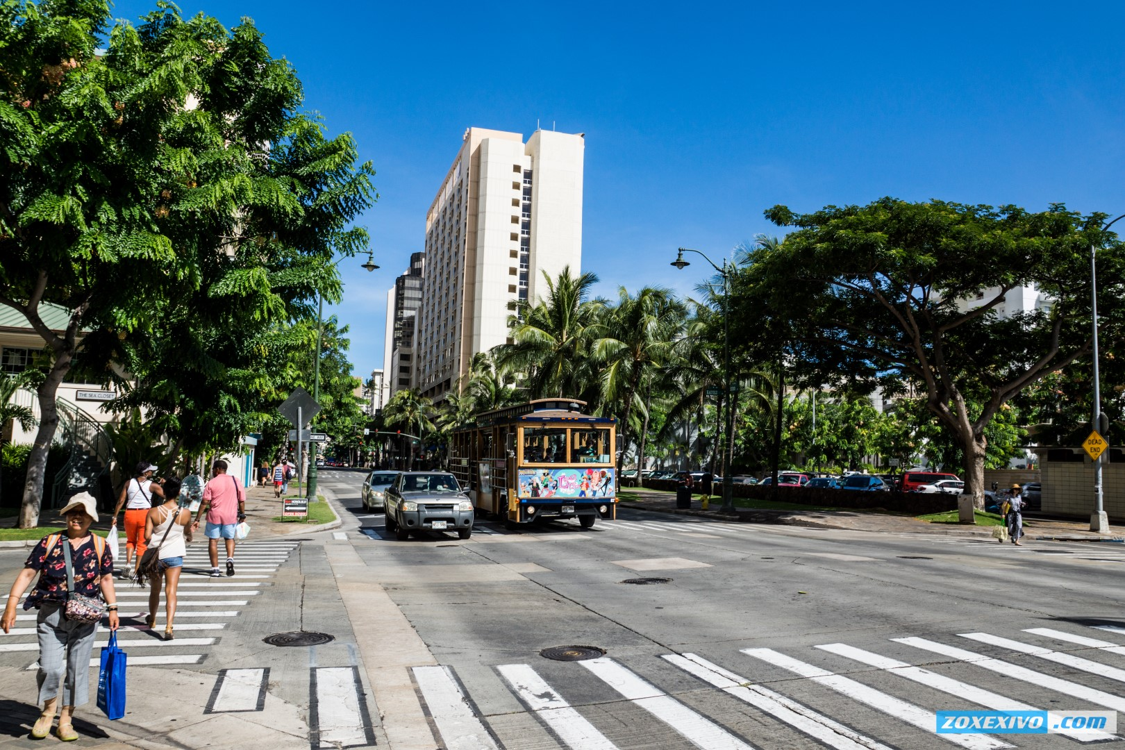 Гавайский туристический и культурный центр гонолулу. Гавайи улицы. Гонолулу Кирибати. Гавайские острова улицы. Знаменитые улицы в Гавайи.