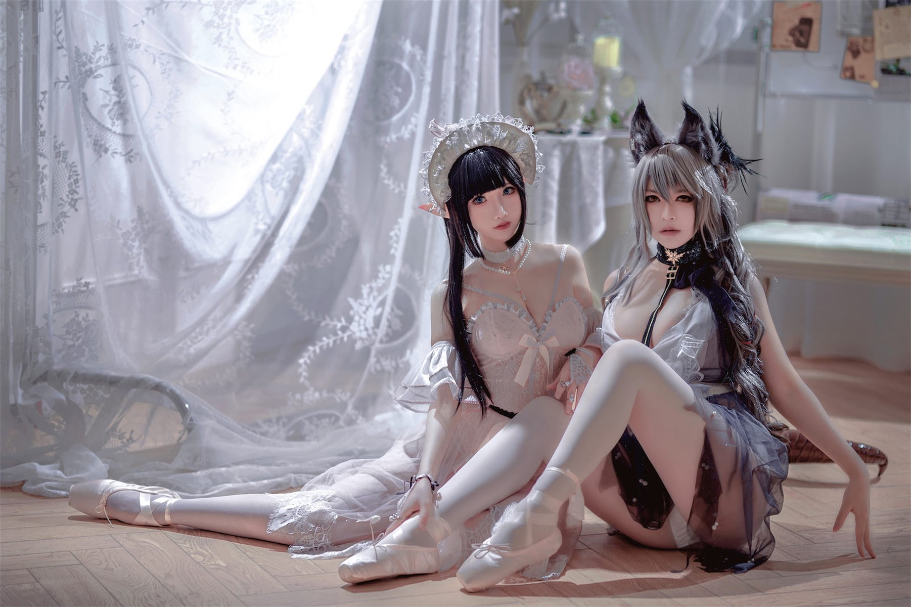 Cosplay 面饼仙儿 半半子 黑x森蚺 13