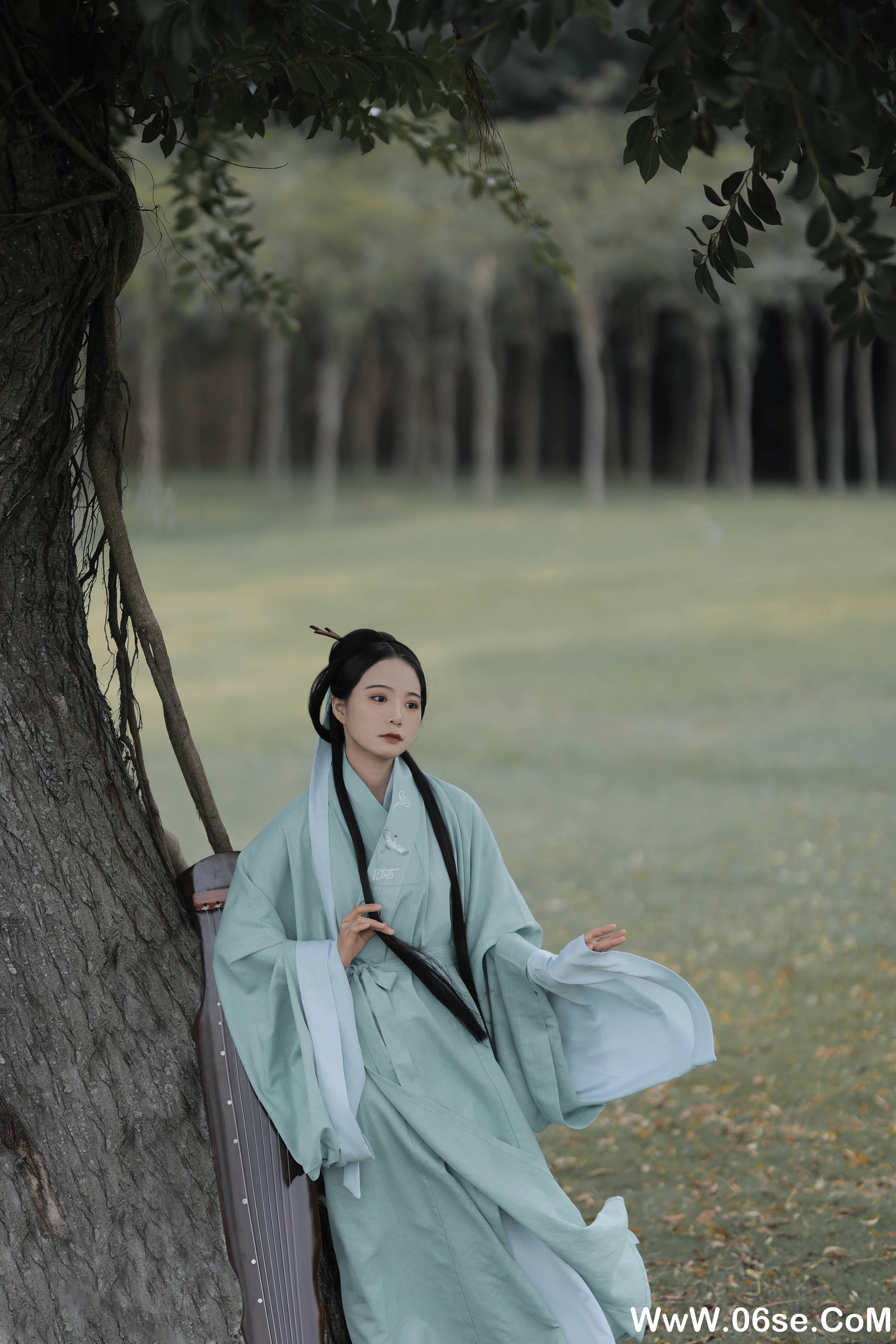图片[5]-[YITUYU艺图语]2021.10.08 山中抚琴 小白[24+1P／298MB]-六色网