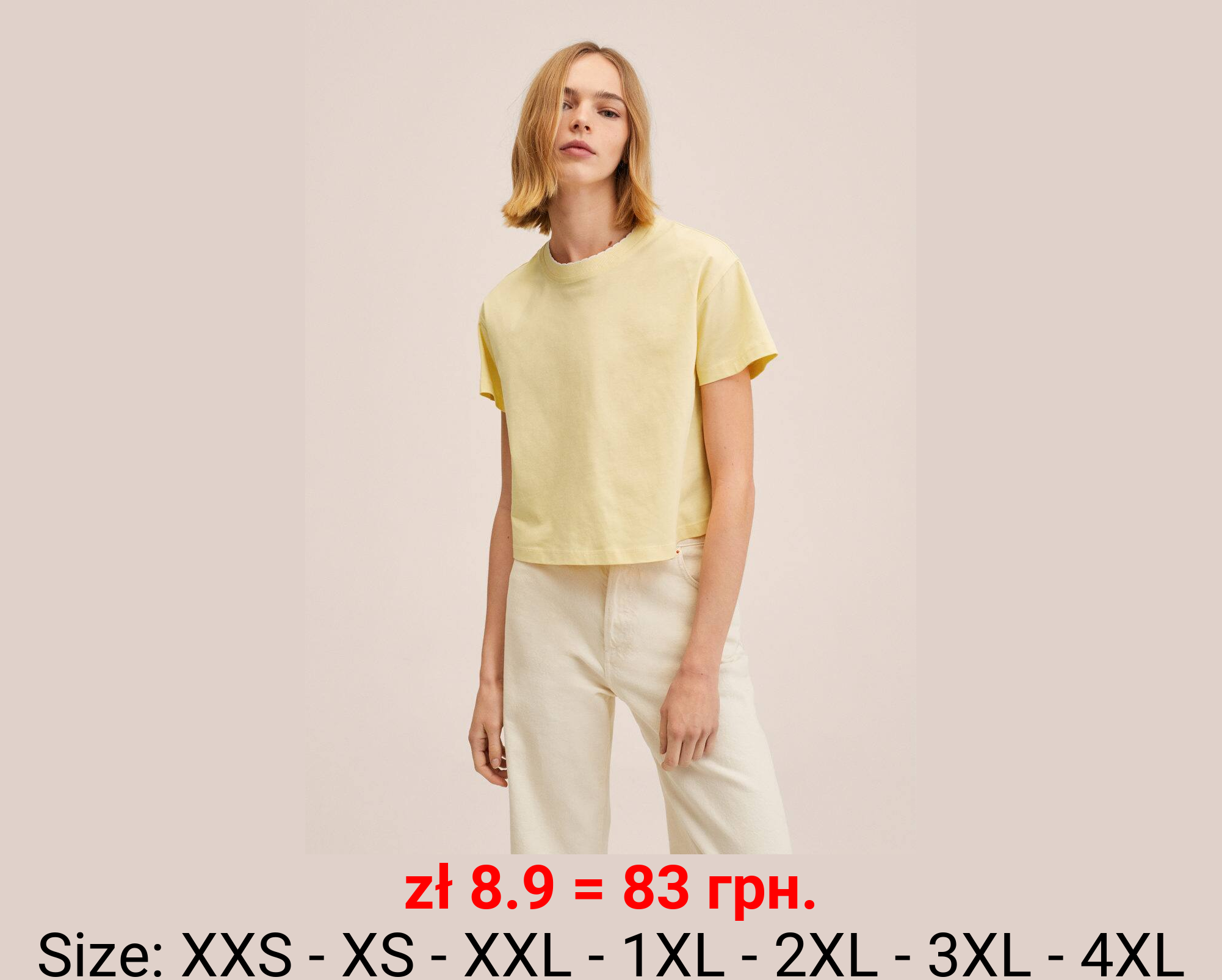 Camiseta cuello bordado