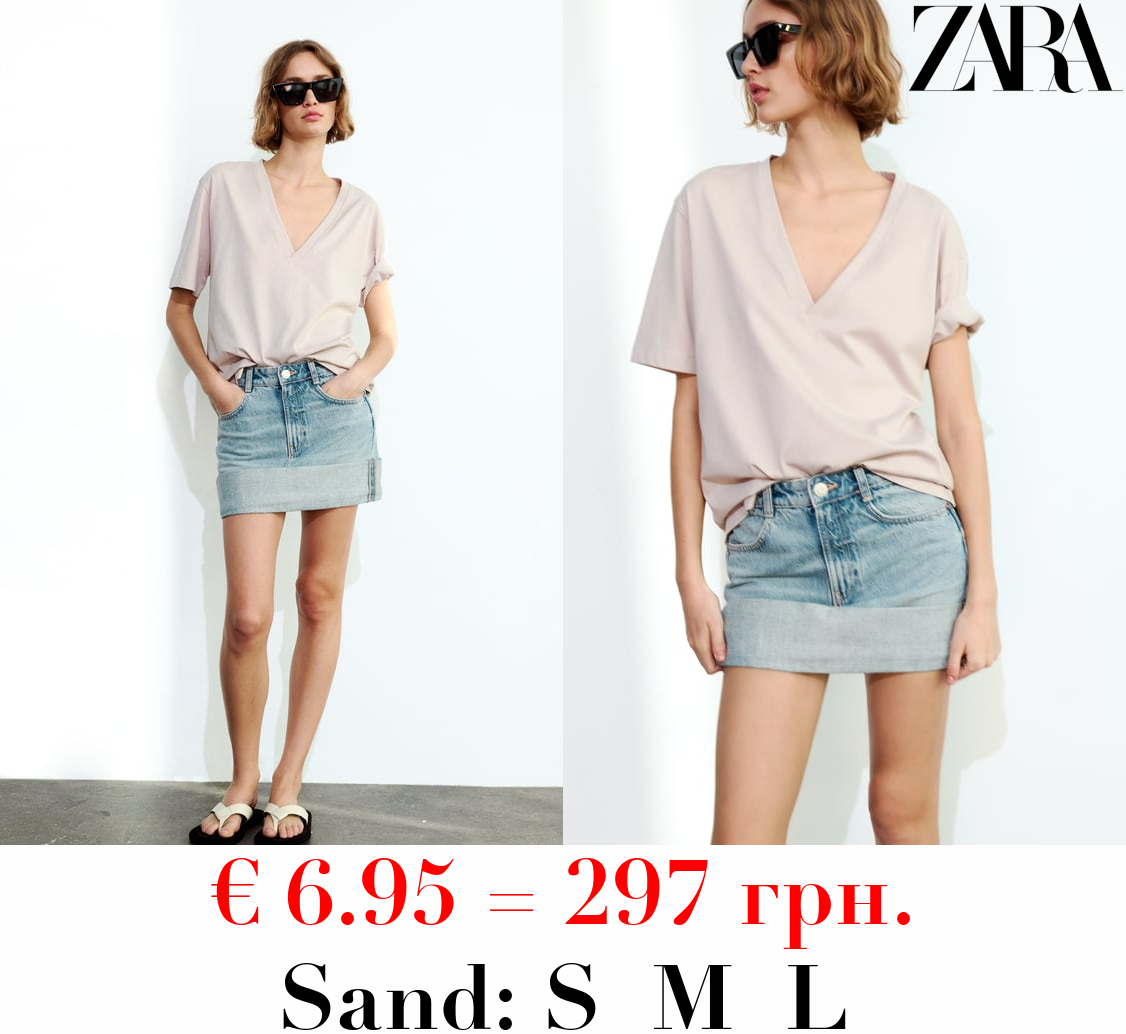 BASIC COTTON T-SHIRT
