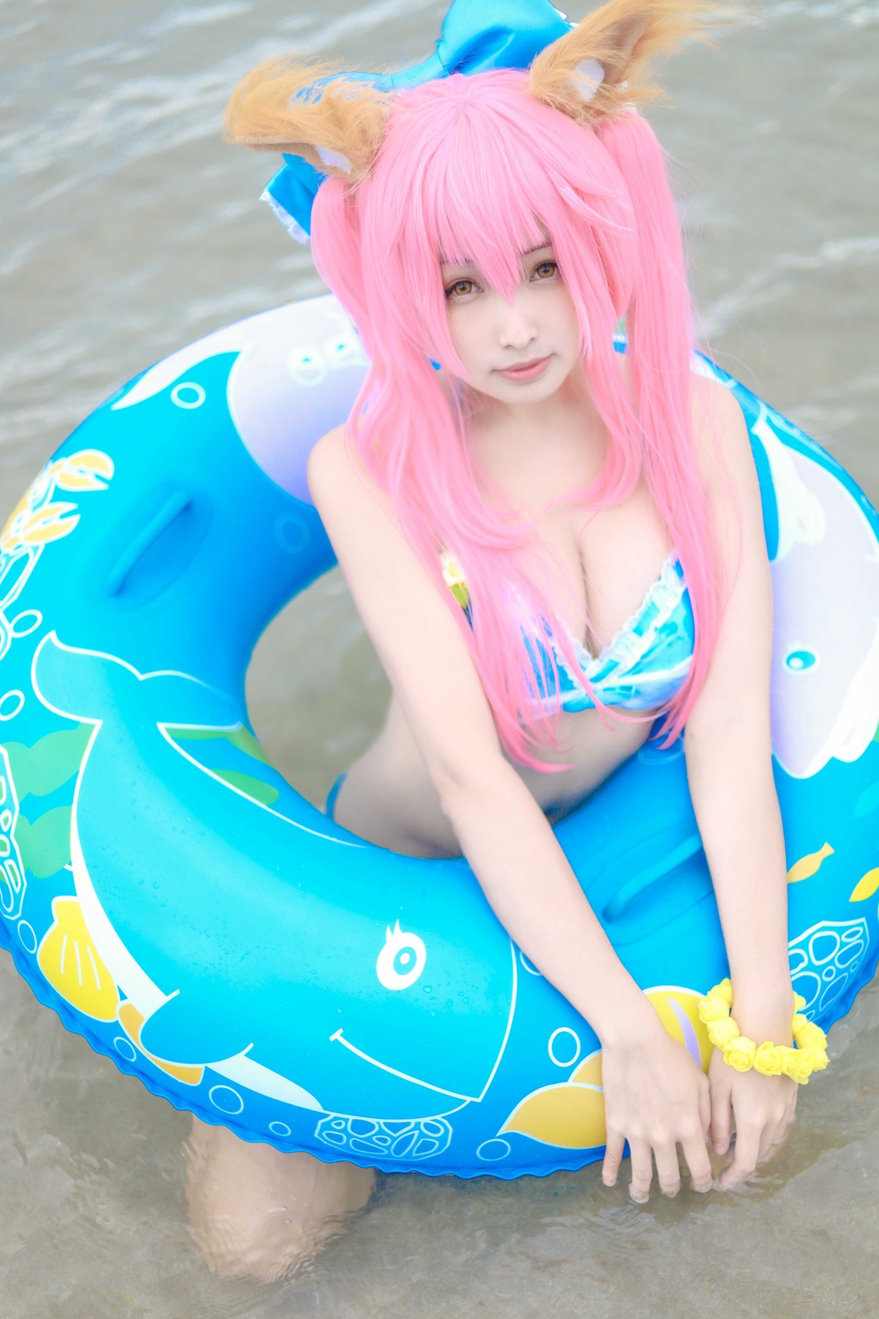 [毛毛喵 momocat] Tamamo no Mae Ver.Swimsuit 29