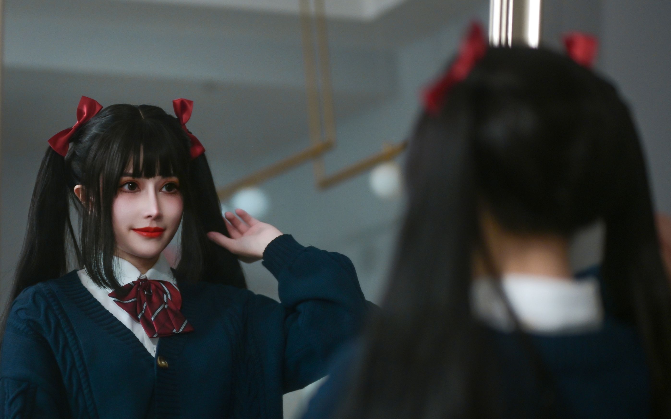 鹿八岁 少女的悸动XJK双马尾 43