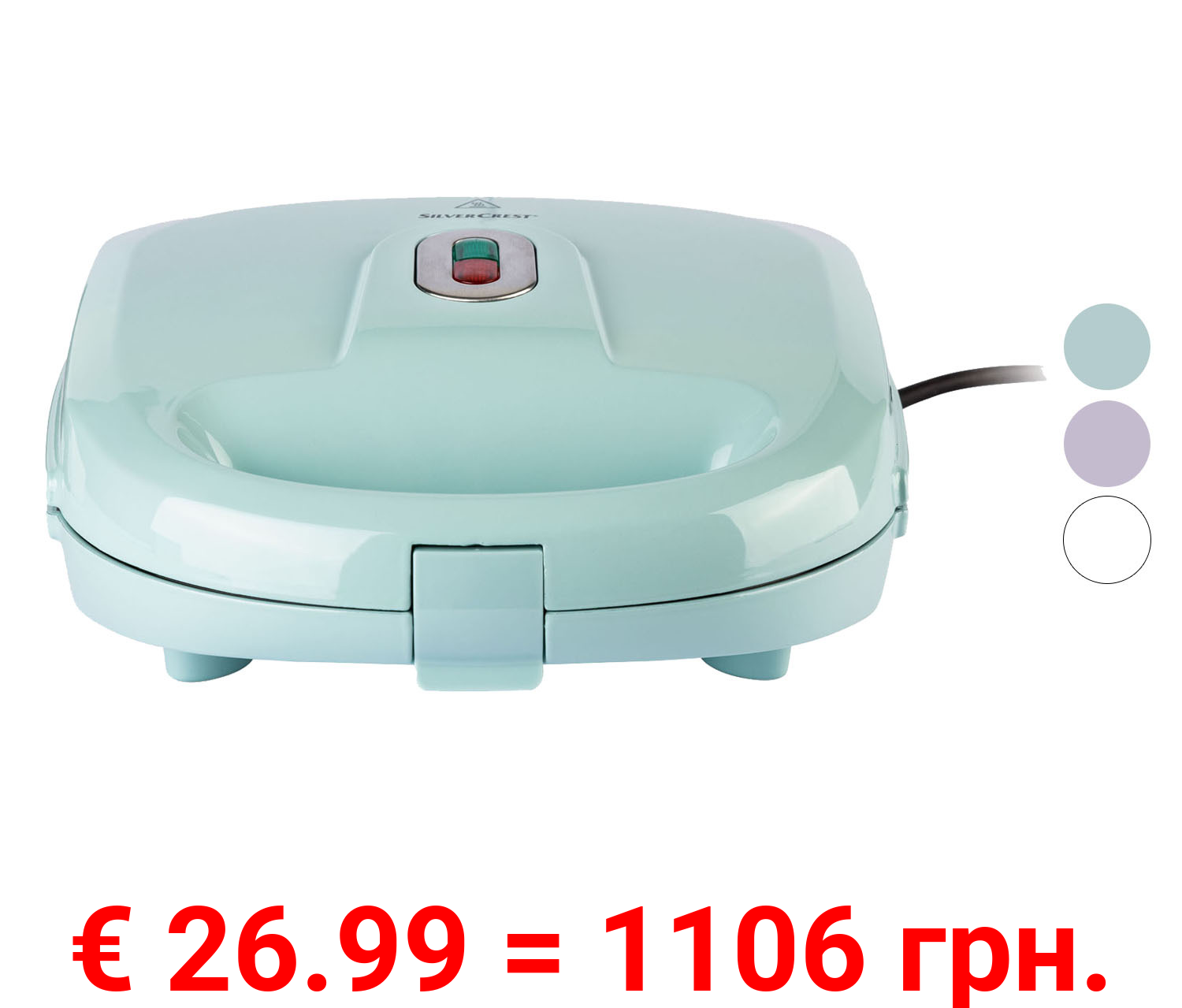 SILVERCREST® KITCHEN TOOLS Waffeleisen »SWEW 750 D2«, mit Wechselplatten