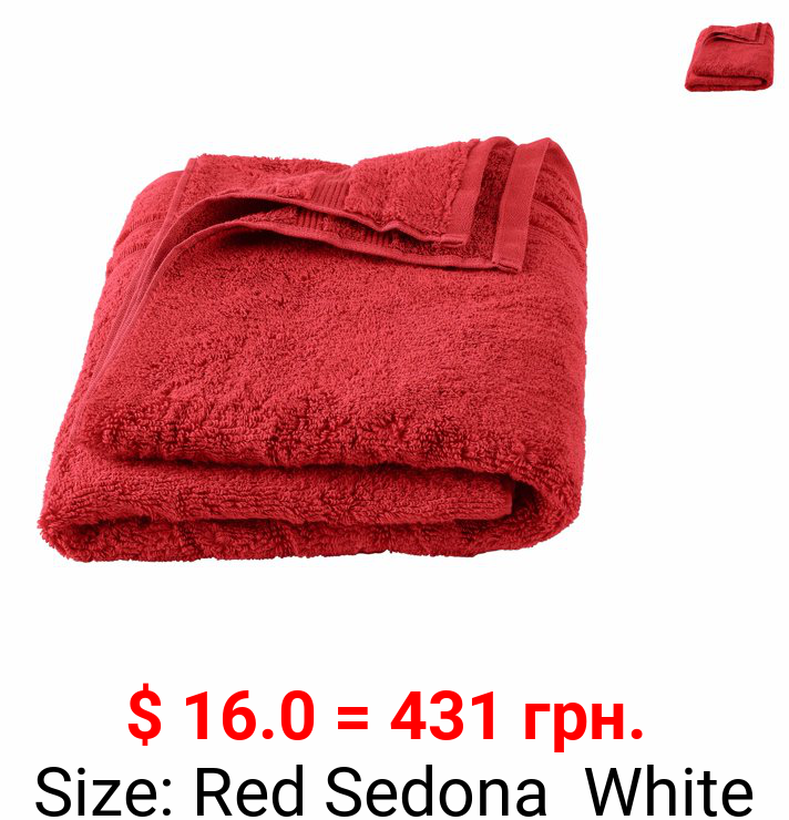 Mainstays Performance Anti-Microbial Solid 6 Piece Towel Set, Red Sedona