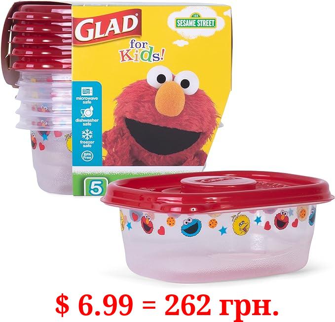 Glad for Kids Unicorns GladWare To Go Storage Containers with Lids