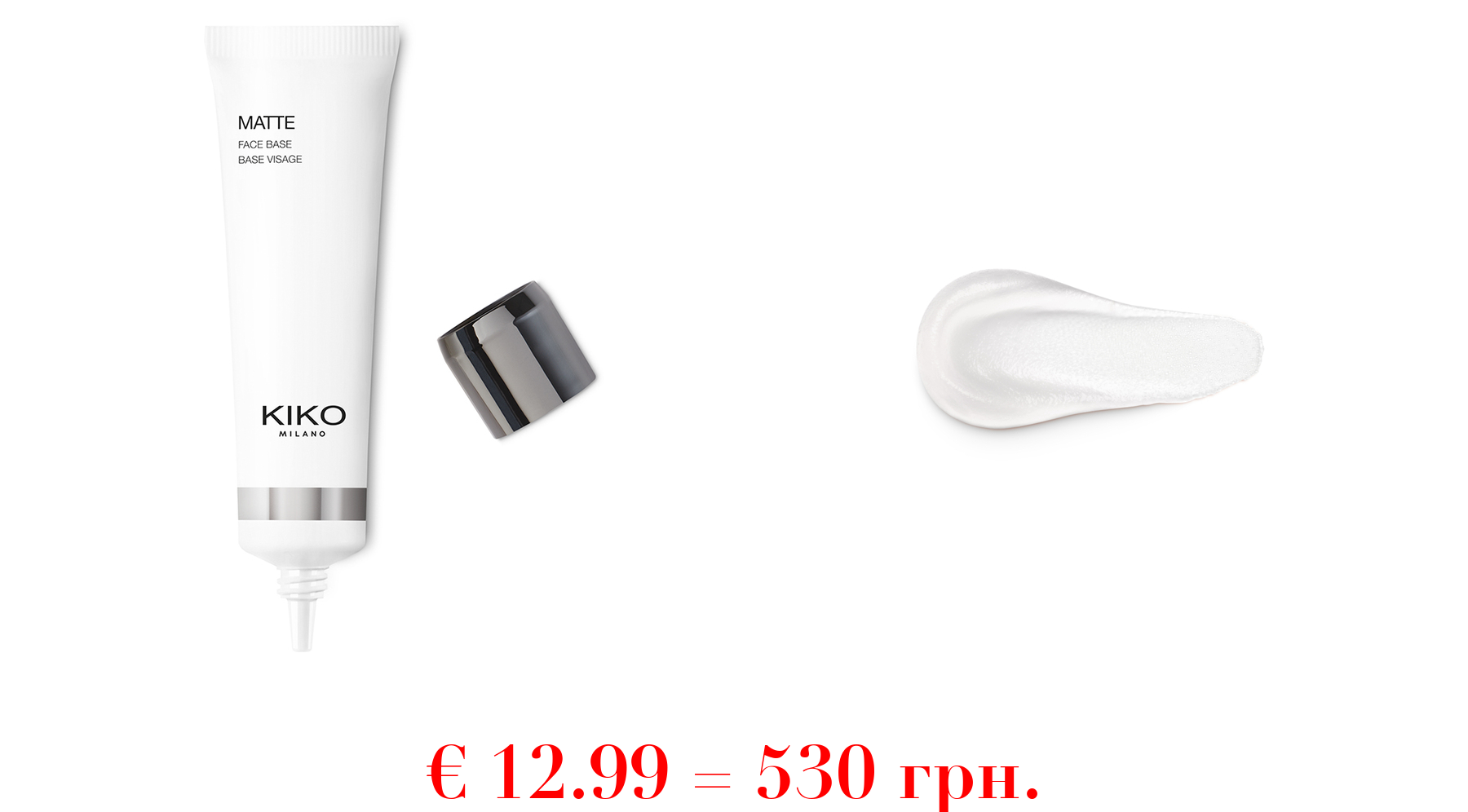 matte face baseMattierende, ebnende Gesichtsgrundierung: Mattiert und mildert die Ungleichmäßigkeiten der Haut