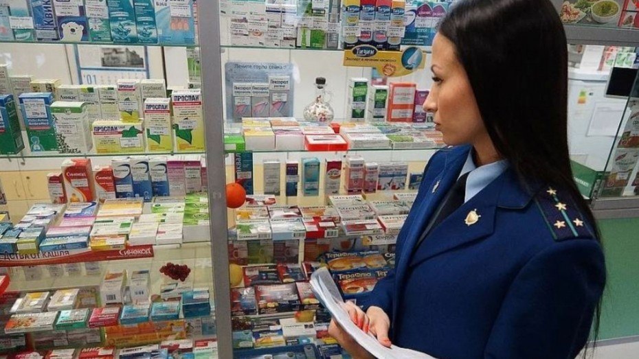 Прокурорами выявлены нарушения в аптечных учреждениях