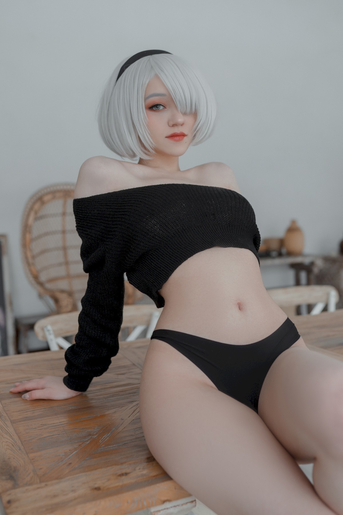 DonnaLoli Cosplay 2b ヨルハ２号Ｂ型 10