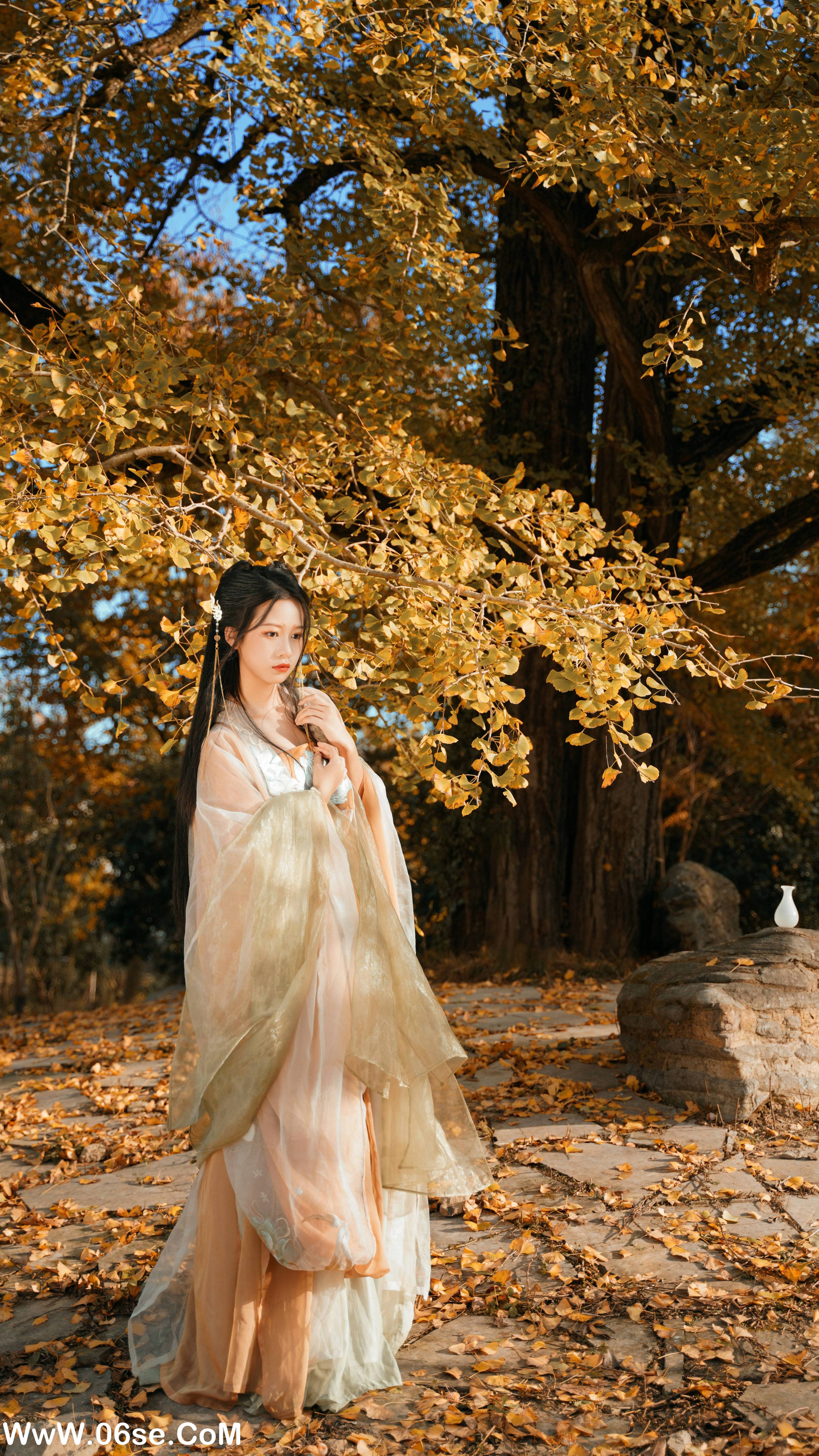 图片[20]-[YITUYU艺图语]2022.12.12 银杏树下 旺旺小小舒[38+1P／467MB]-六色网