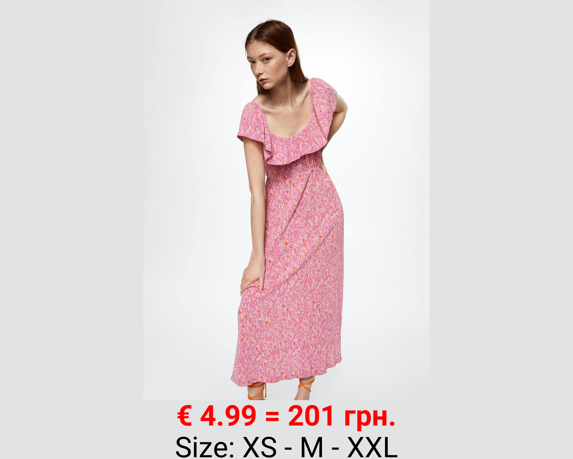 Vestido estampado floral