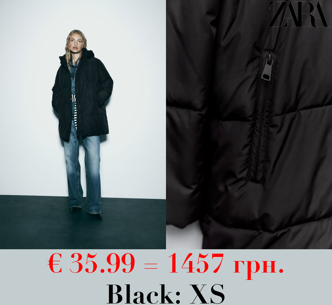 WATER AND WIND PROTECTION LONG HOODED ANORAK