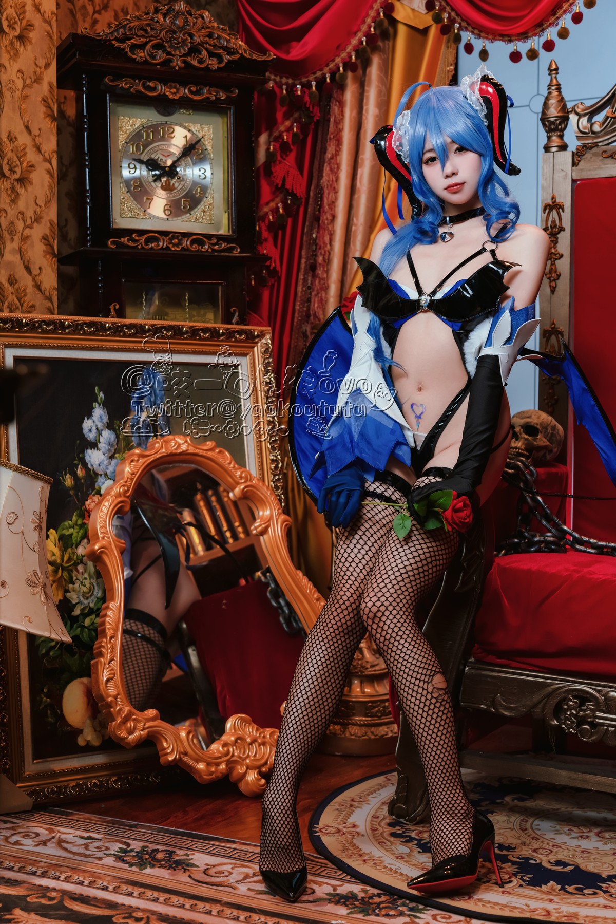 Cosplay 黏黏团子兔 甘雨魅魔 5