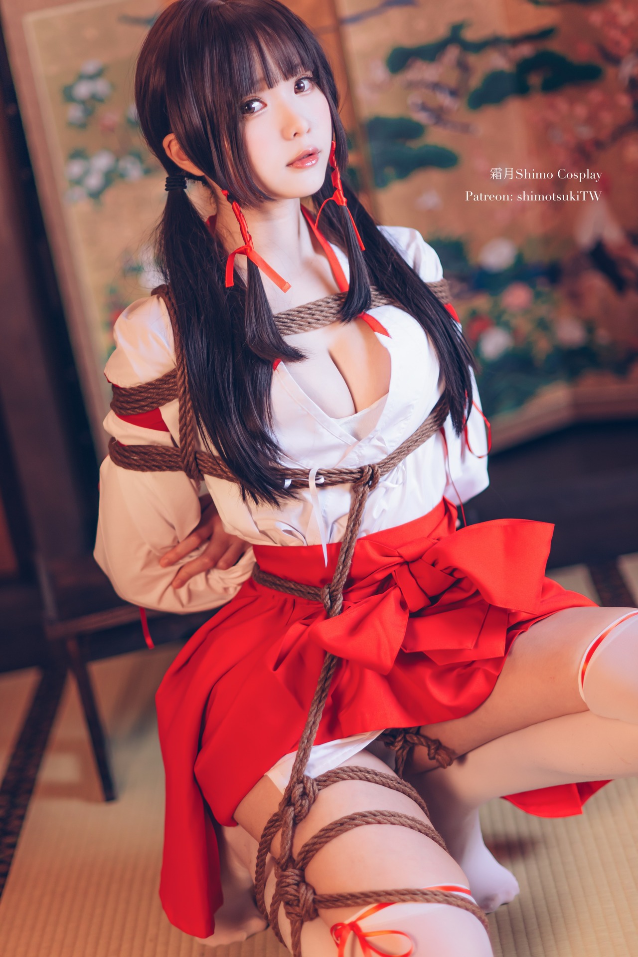 [霜月shimo] 巫女捆绑 Miko Bundle 21