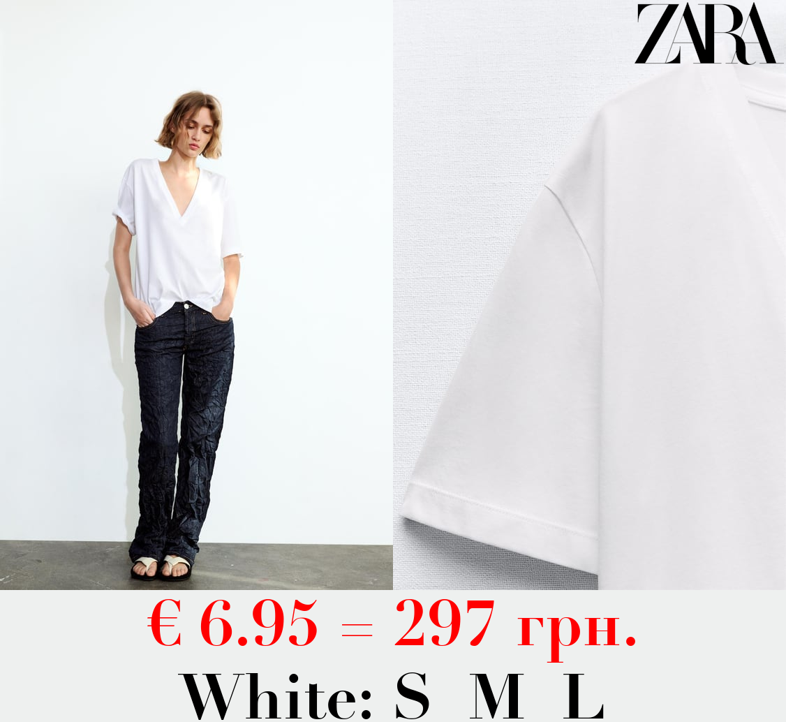 BASIC COTTON T-SHIRT