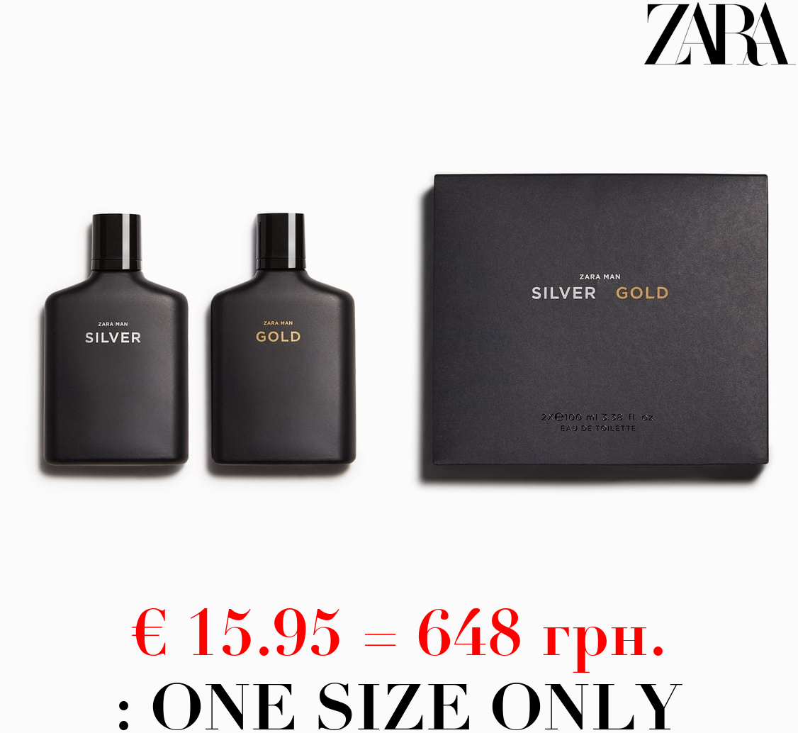 SILVER + GOLD 100 ML / 3.38 oz