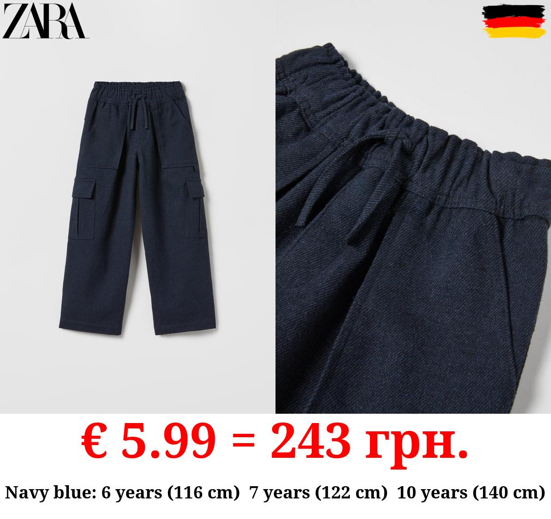 SOFT TOUCH CARGO TROUSERS