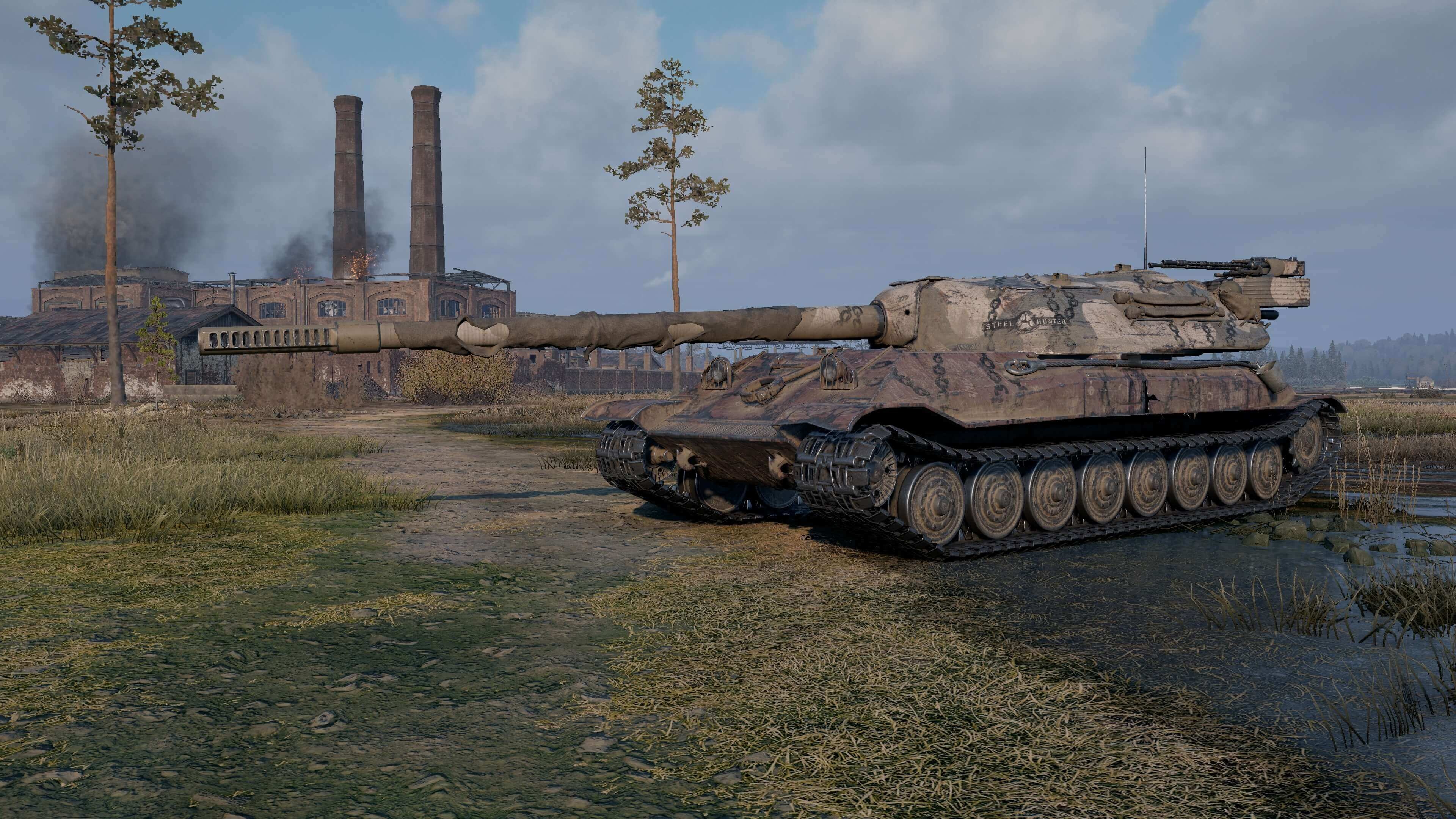 Battle of tank steel много